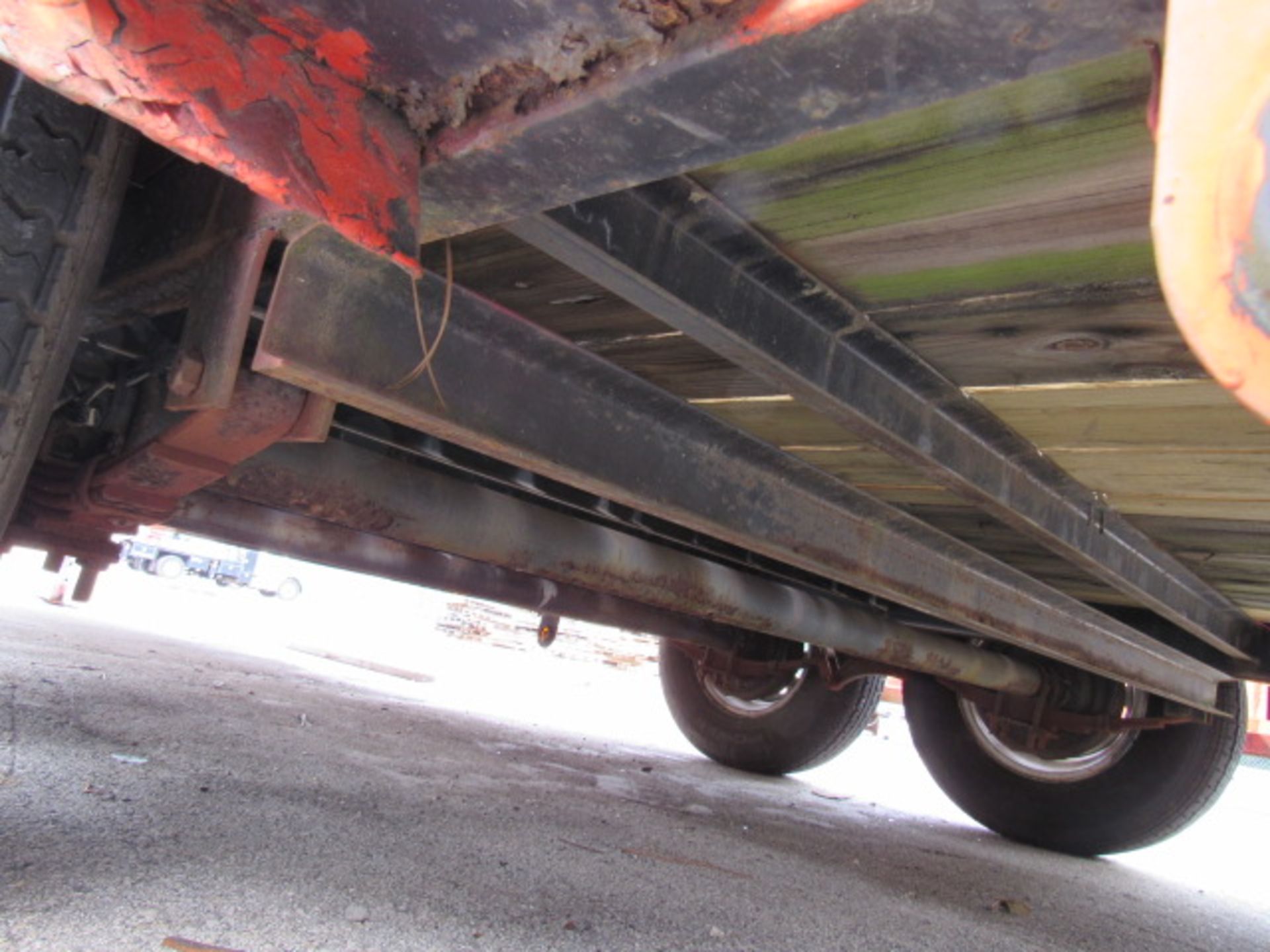 8' x 20' Wood Dual Axel Trailer - Image 6 of 8