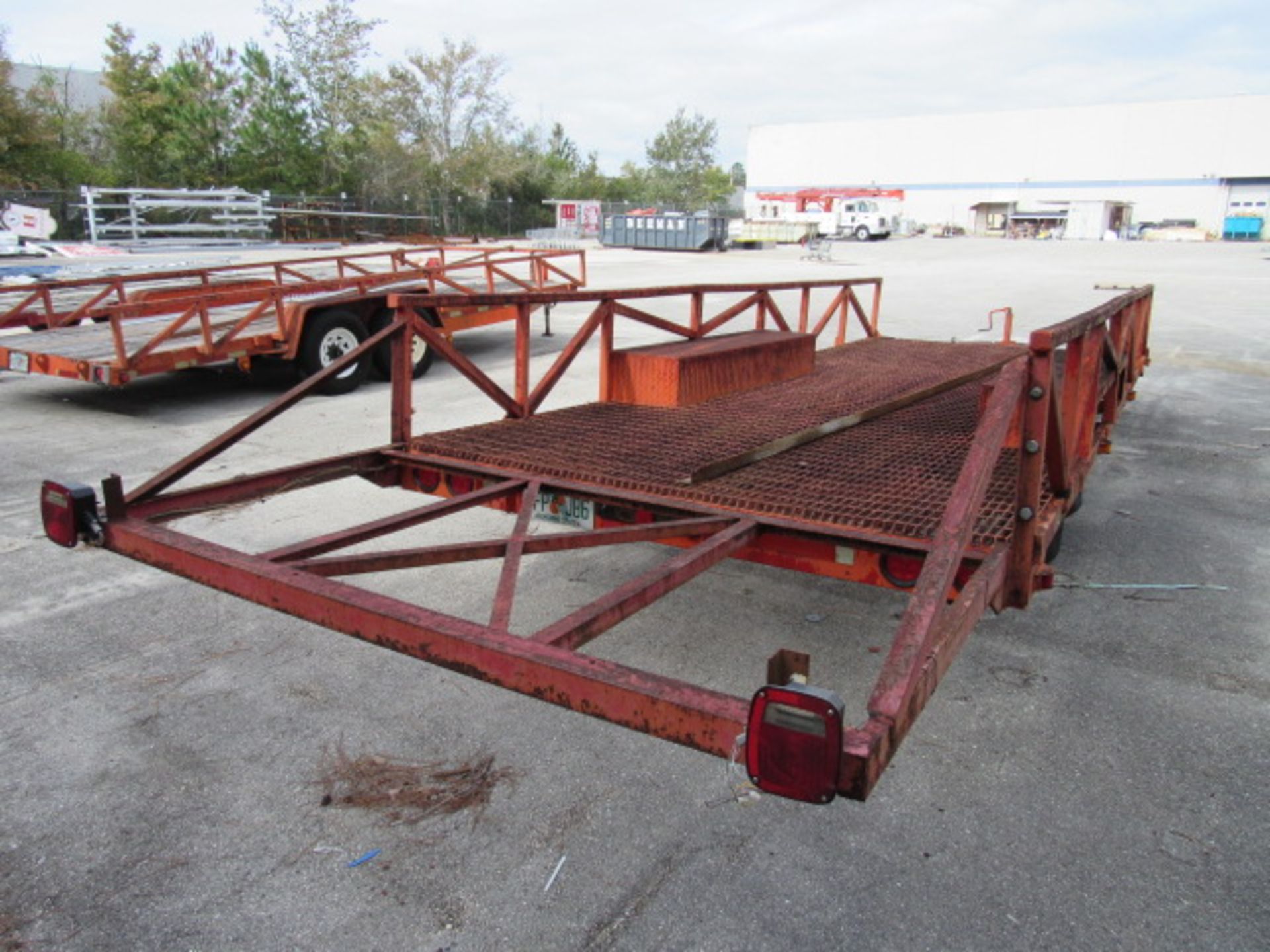 8' x 20' Steel Dual Axel Trailer - Image 4 of 8