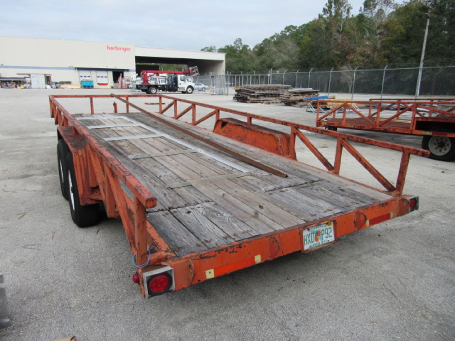 8' x 20' Wood Dual Axel Trailer - Image 5 of 8