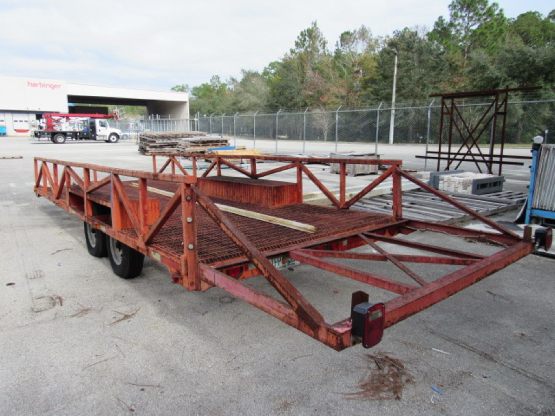 8' x 20' Steel Dual Axel Trailer - Image 5 of 8