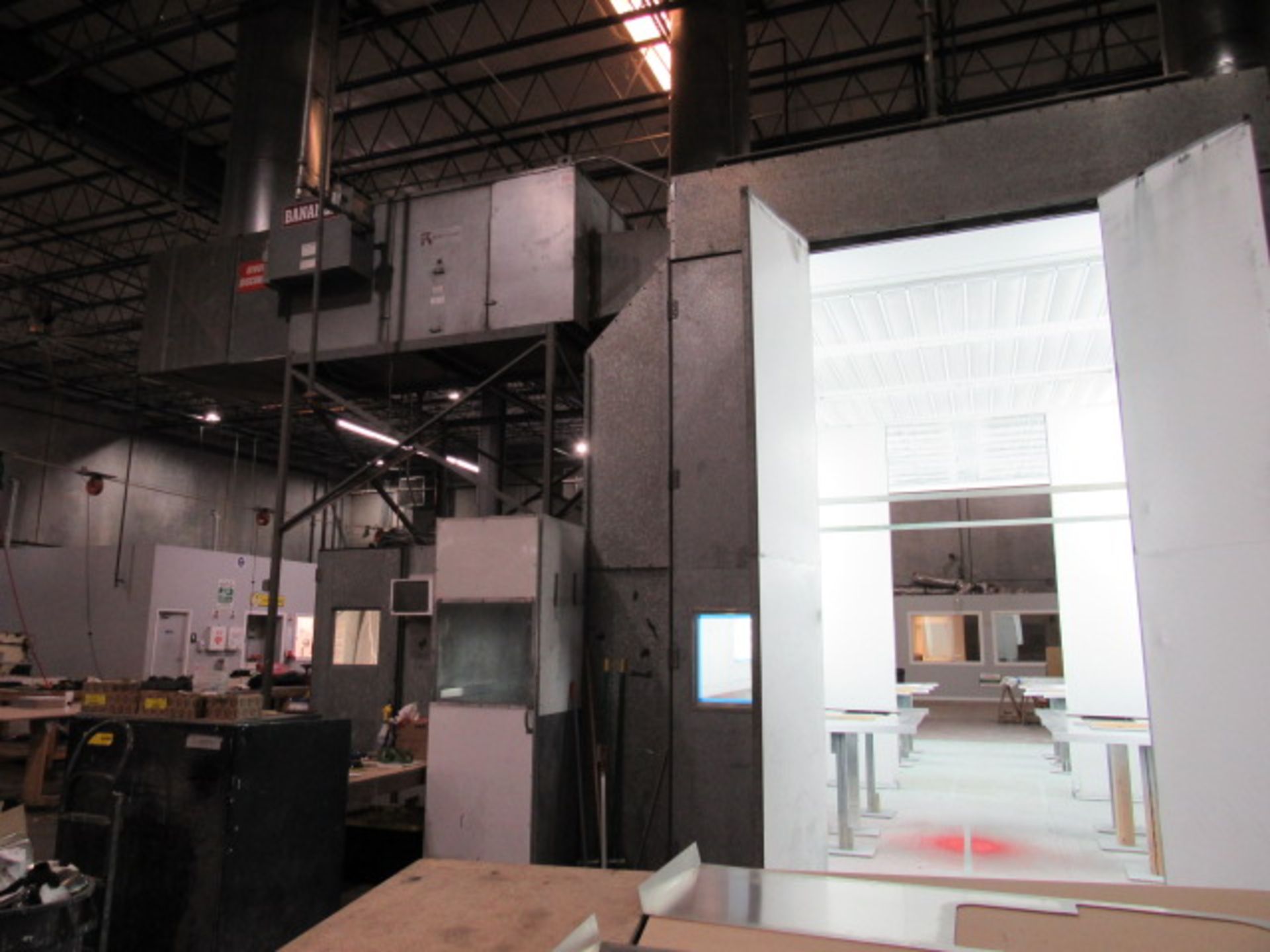 Romac Manual Paint Booth / Combination Curing Oven - Image 6 of 8