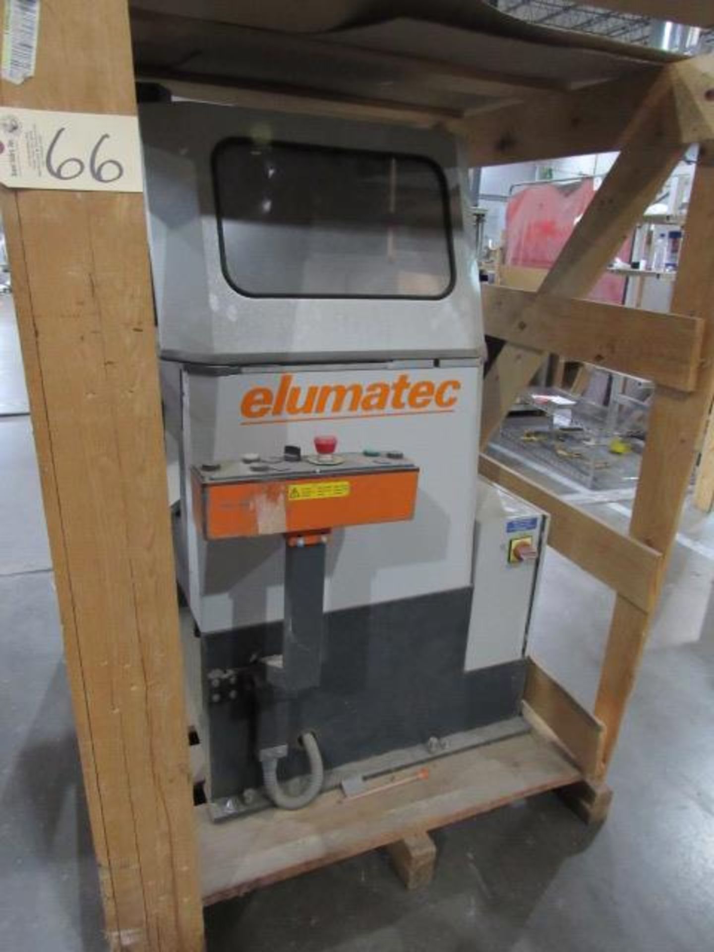 Elumatec Model MGS 142/11 Automatic Mitre Cutting Aluminum Saw - Bild 3 aus 8