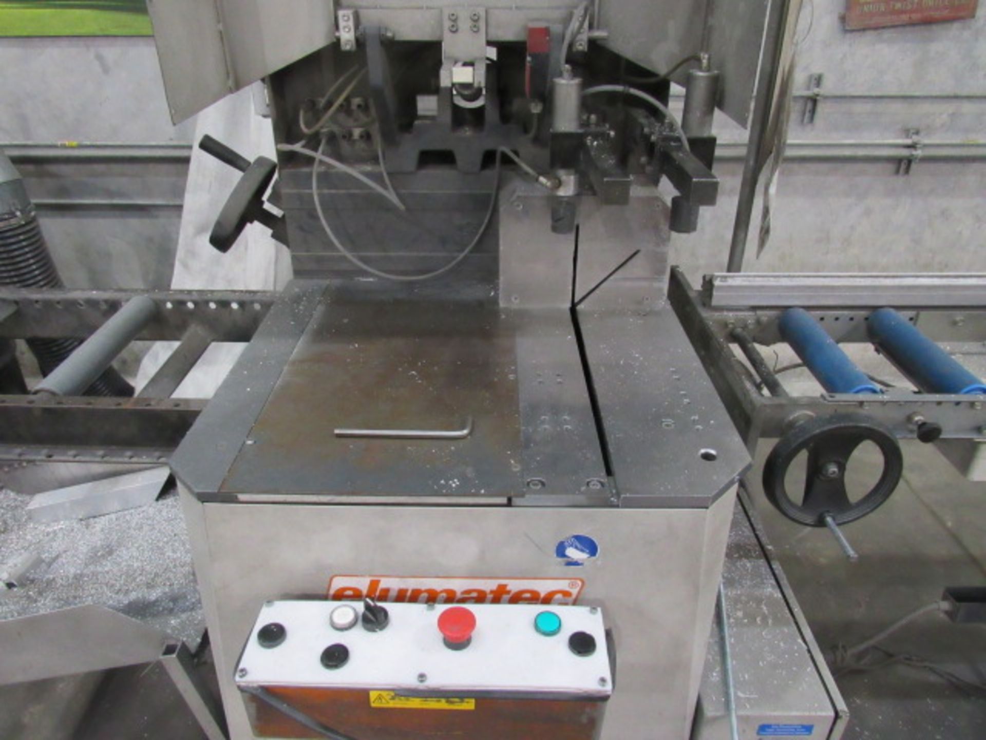 Elumatec Model MGS 142/11 Automatic Mitre Cutting Aluminum Saw - Image 2 of 12