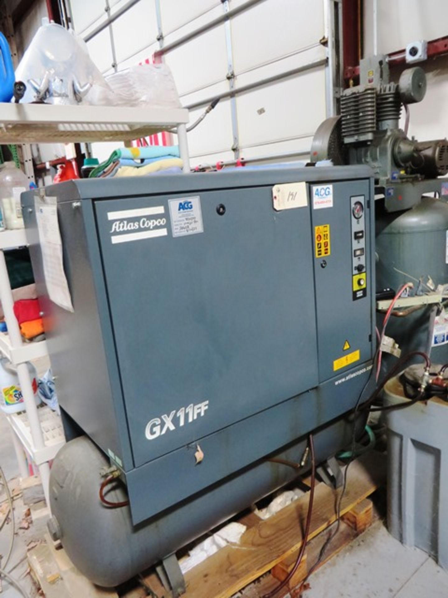 Atlas Copco GX11 15hp Air Compressor