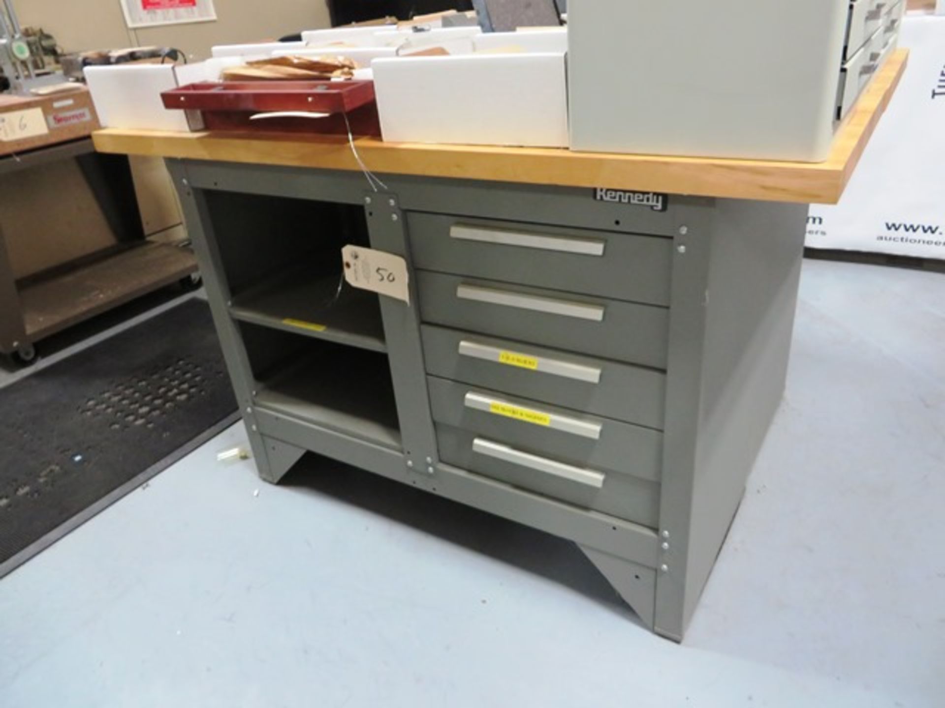 Kennedy 5 Drawer Work Bench / Tool Cabinet