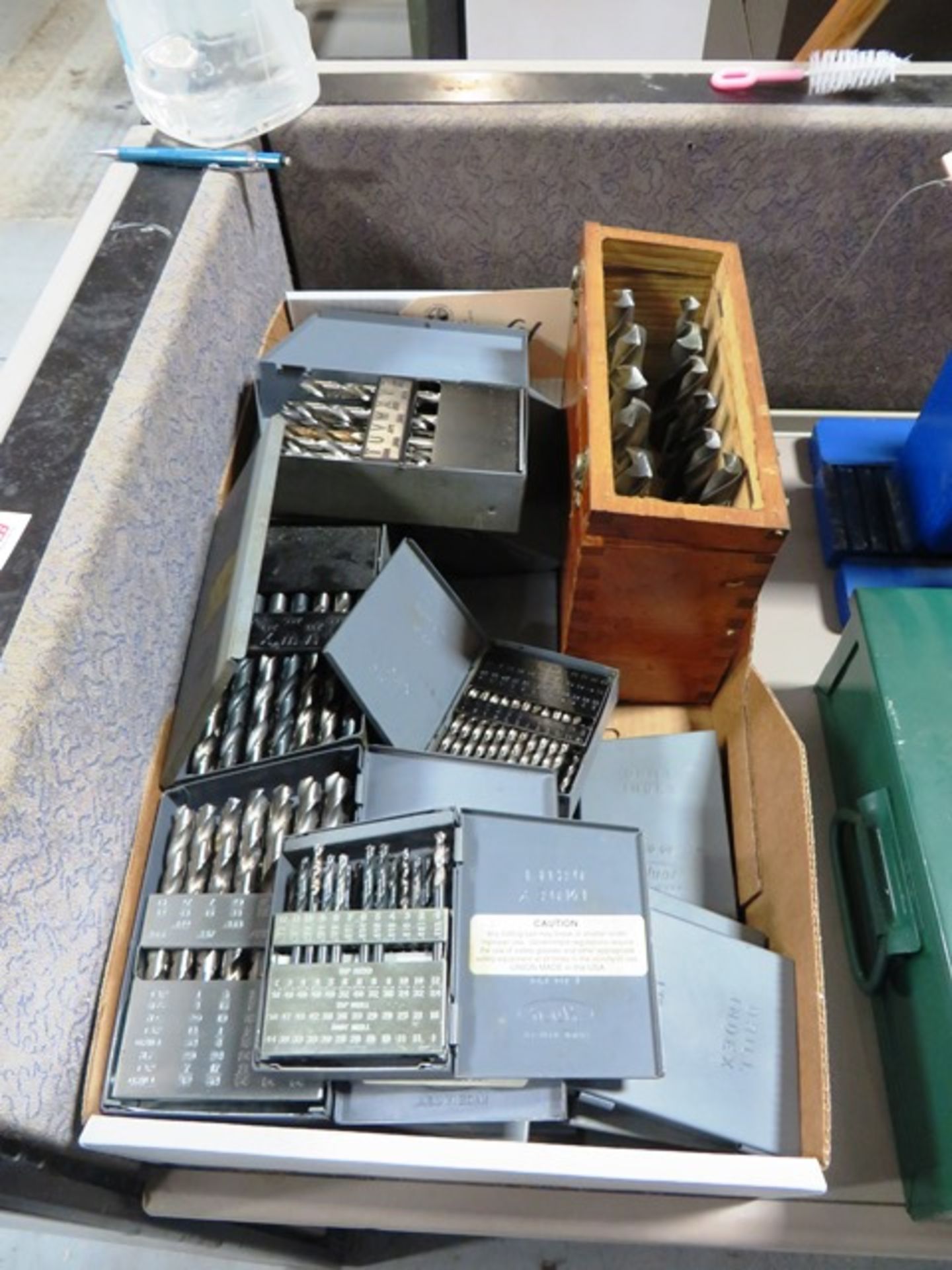 Assorted Huot Index Boxes with Drills