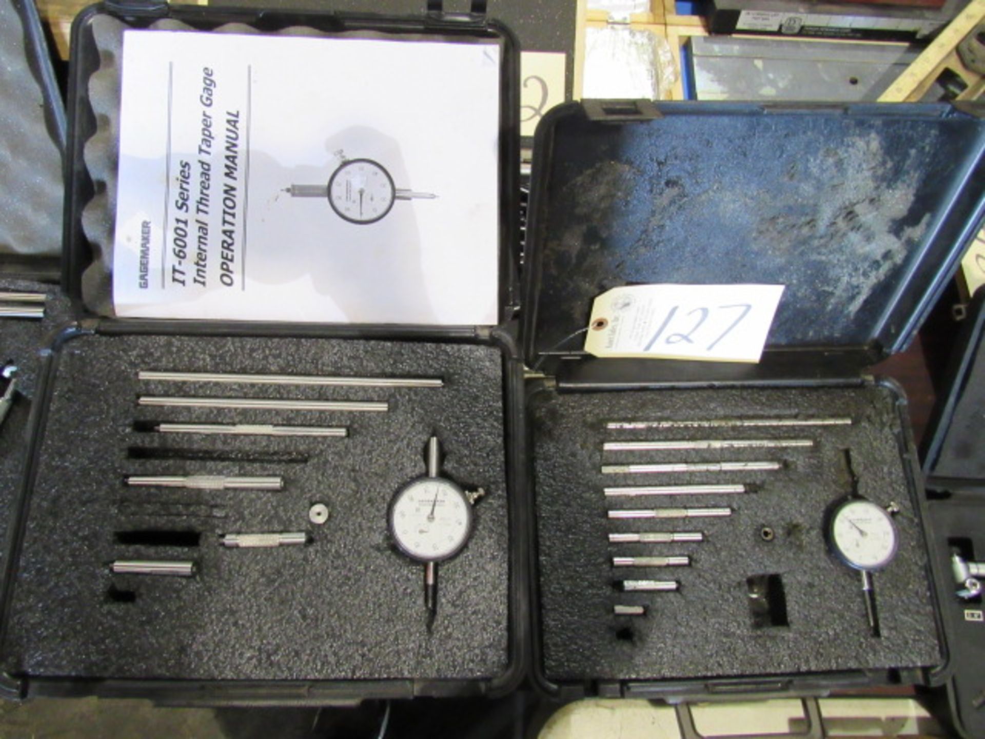 (2) Gagemaker IT-6001 Gauges