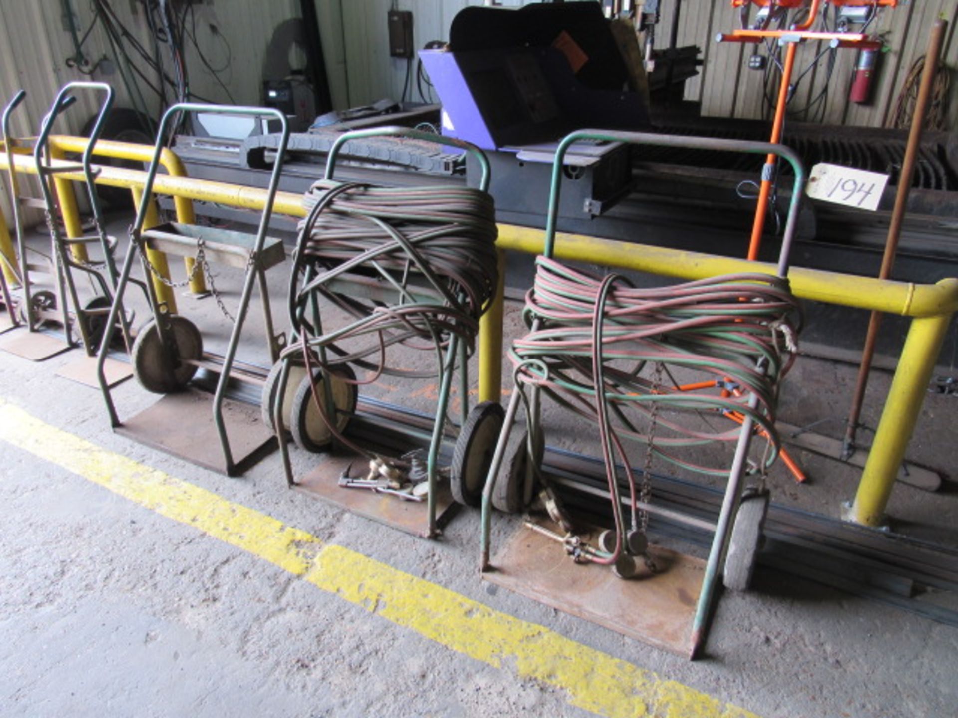 (3) Acetylene Torch Carts