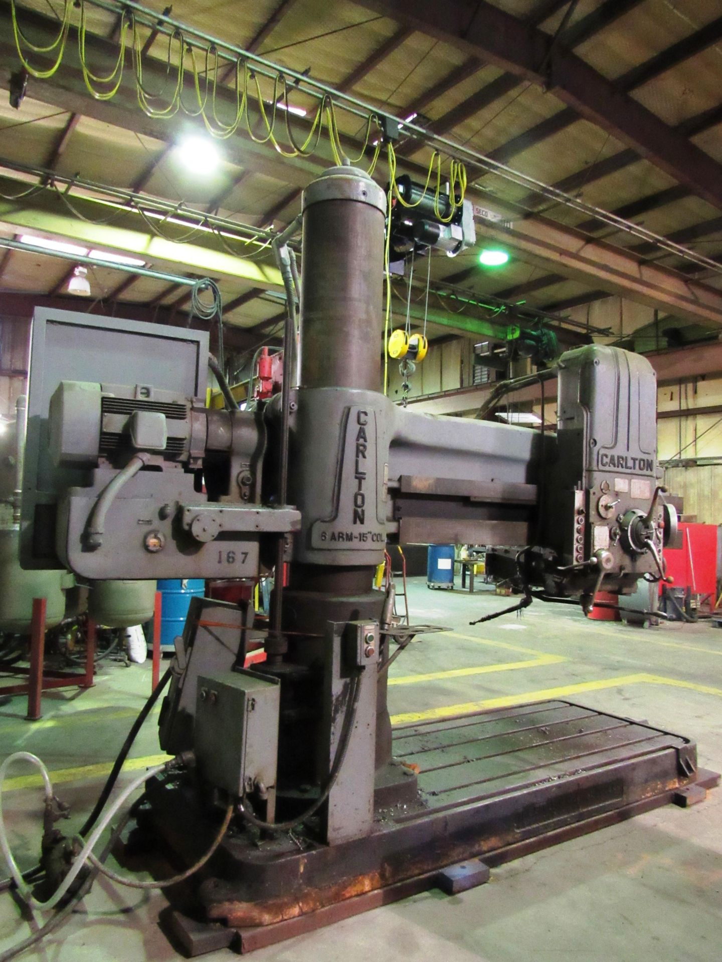 Carlton 6' x 15'' Column Radial Arm Drill - Image 3 of 3