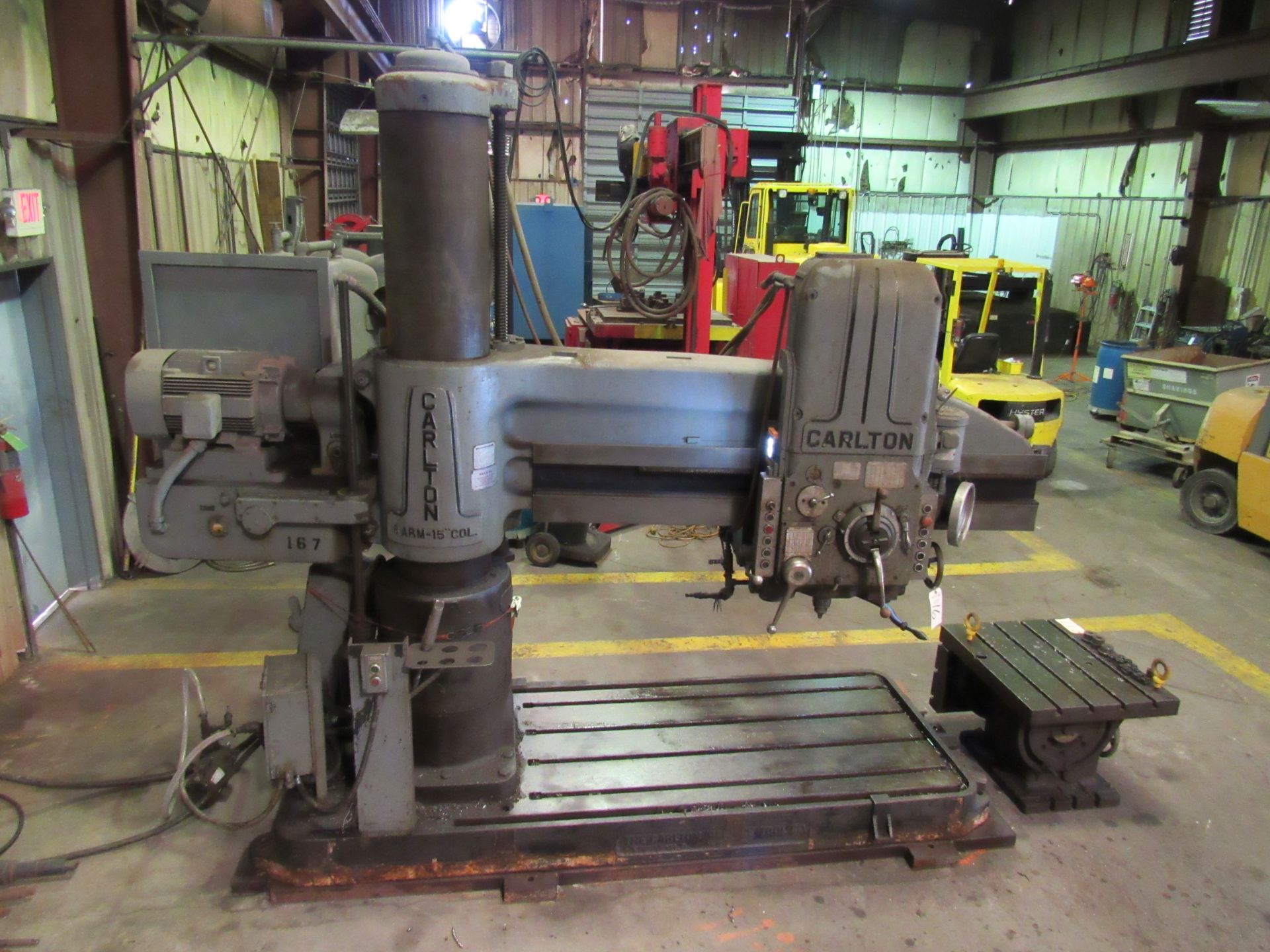 Carlton 6' x 15'' Column Radial Arm Drill