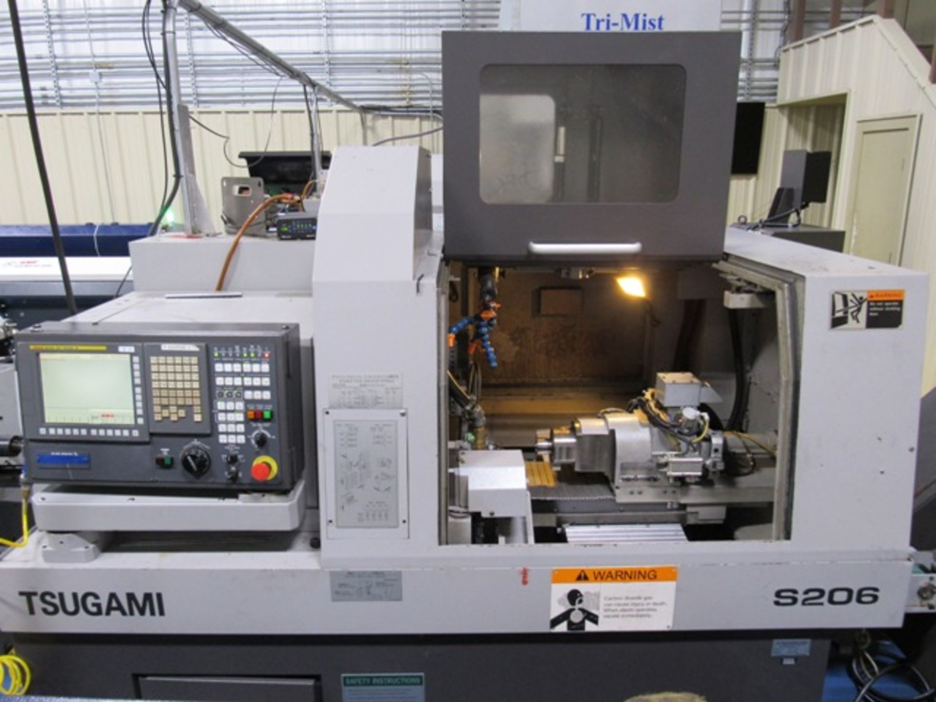 Tsugami S206 20mm CNC Swiss Lathe