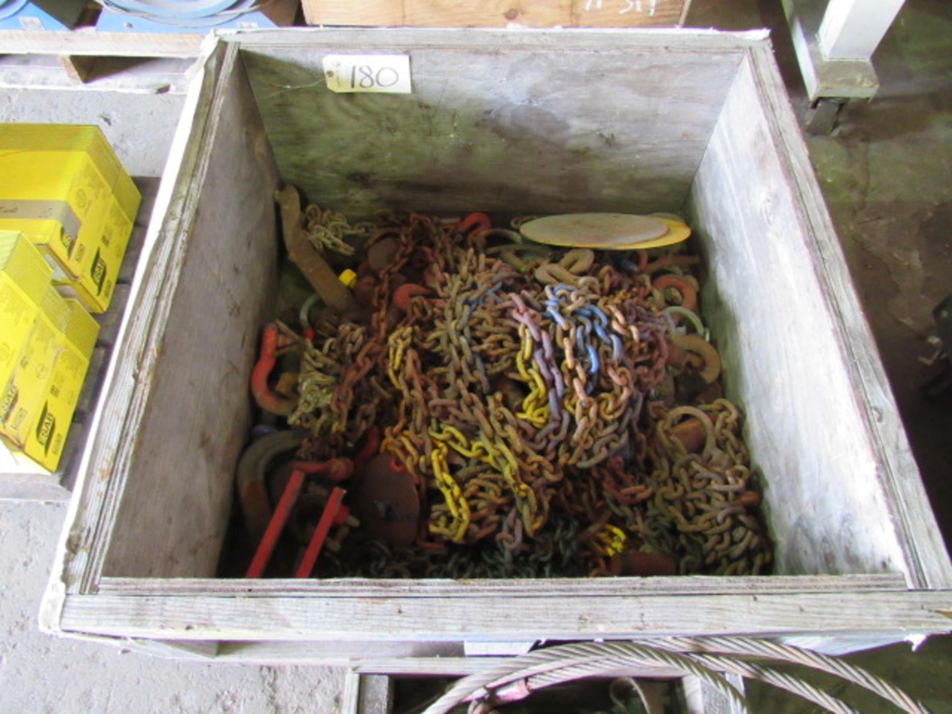 Crate with Rigging Chains