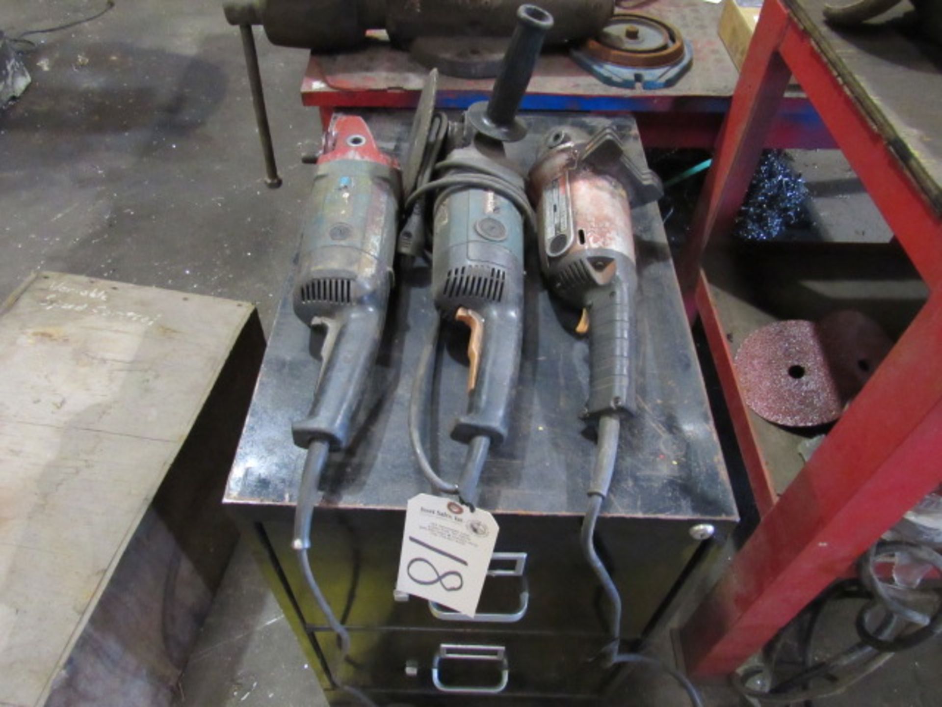 (3) Makita Grinders