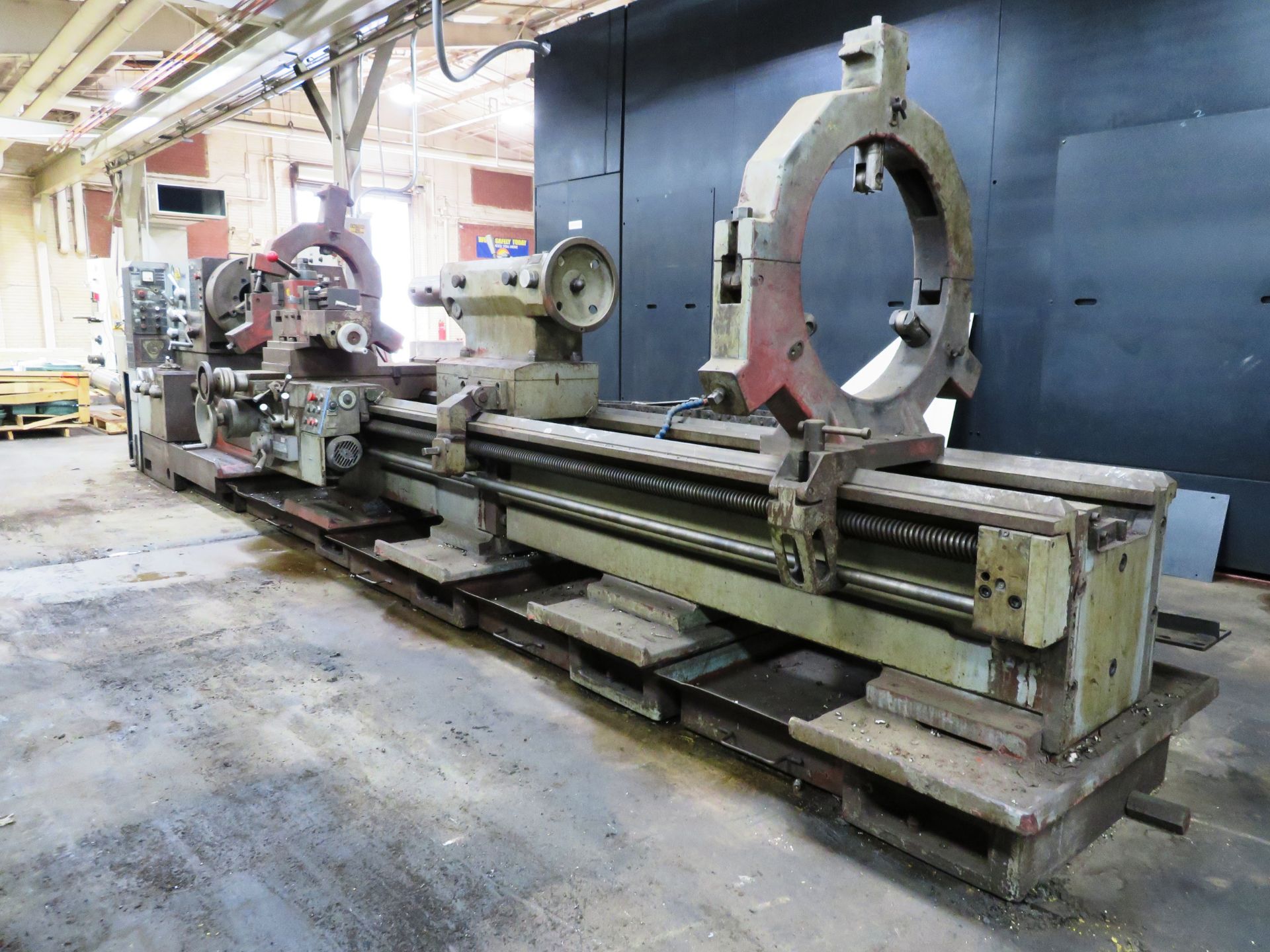 Poreba 37'' Swing x 167'' Center Distance TPK-90A1/4M Gap Bed Lathe