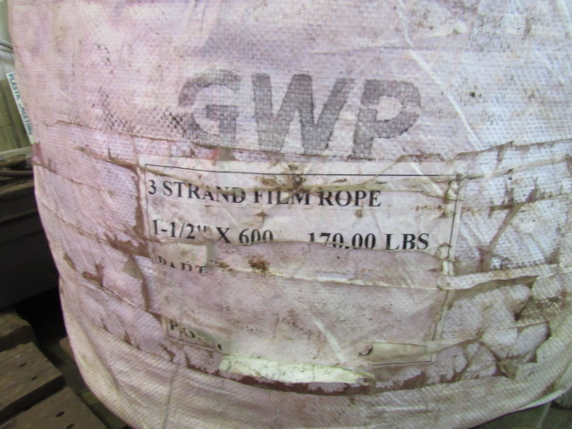 (2) GWP 3 Strand Film Rope @ 1.5 x 600ft - Image 2 of 2