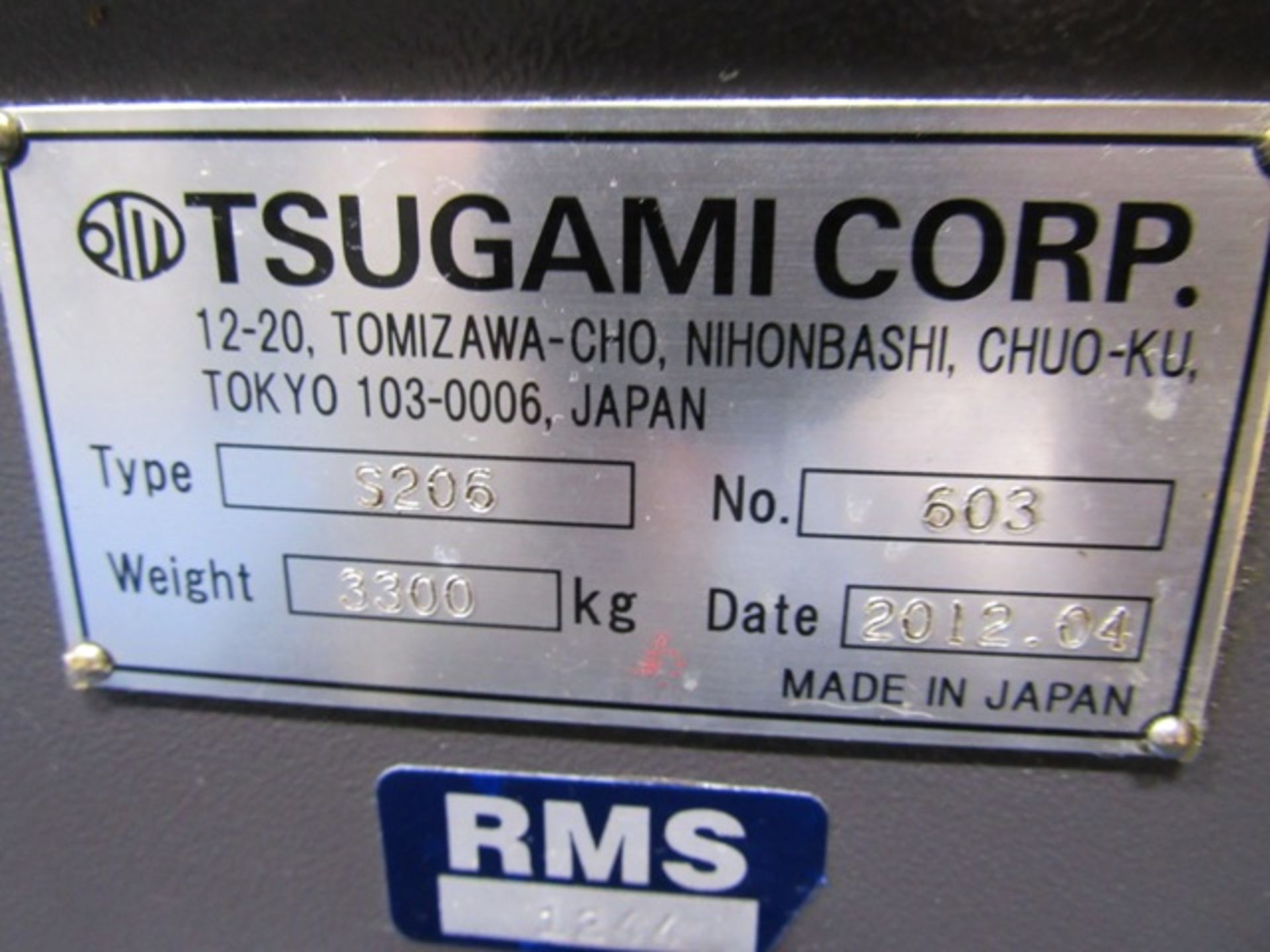 Tsugami S206 20mm CNC Swiss Lathe - Image 7 of 15