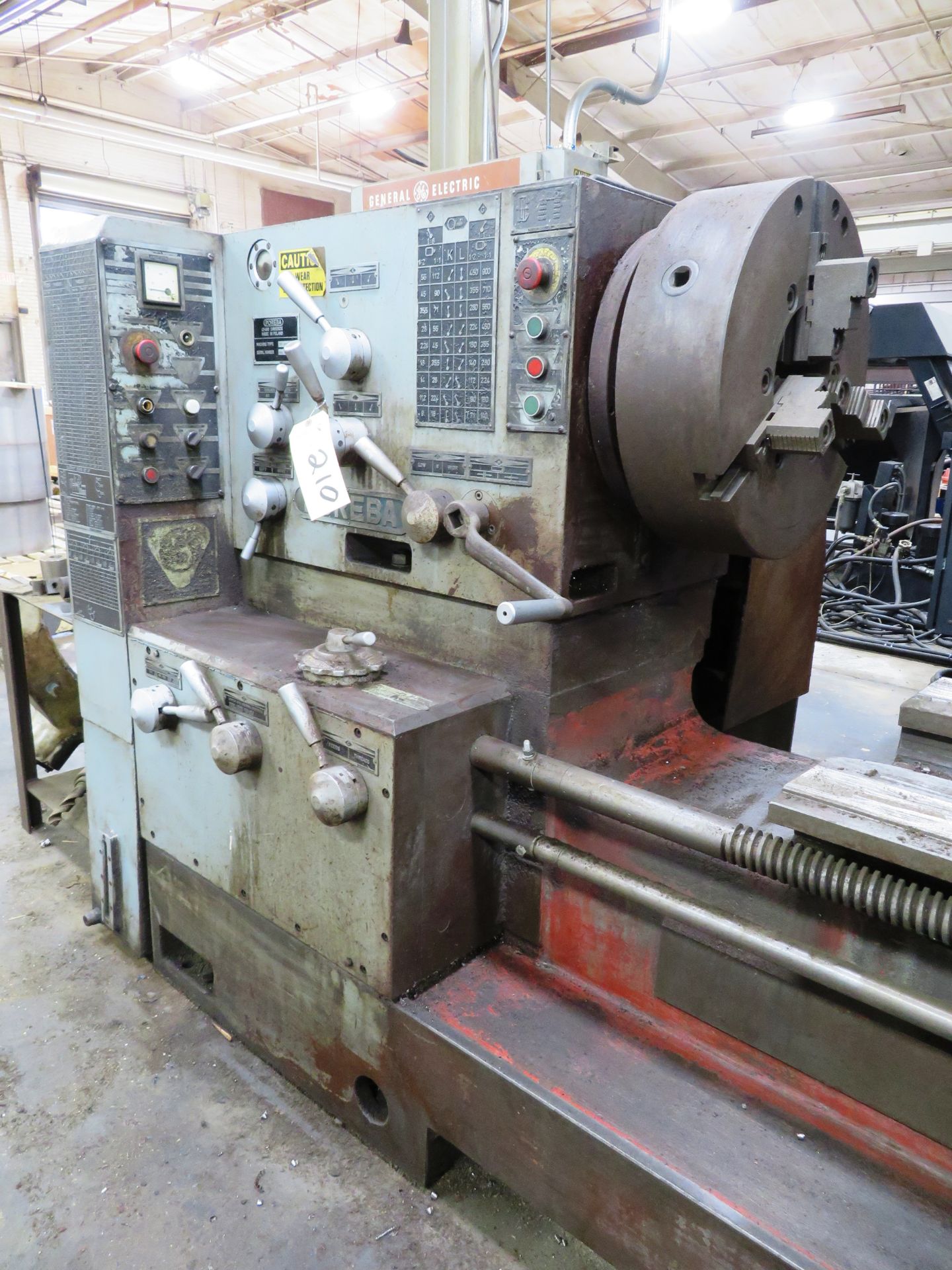 Poreba 37'' Swing x 167'' Center Distance TPK-90A1/4M Gap Bed Lathe - Image 2 of 8