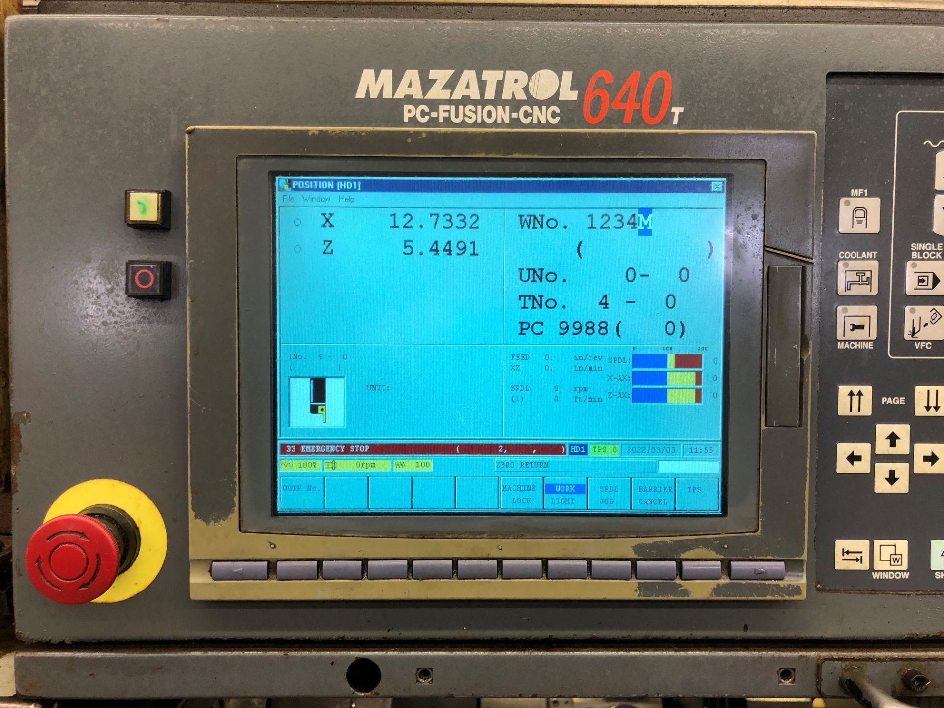 Mazak Multiplex 4200 Dual Spindle CNC Lathe - Image 9 of 12