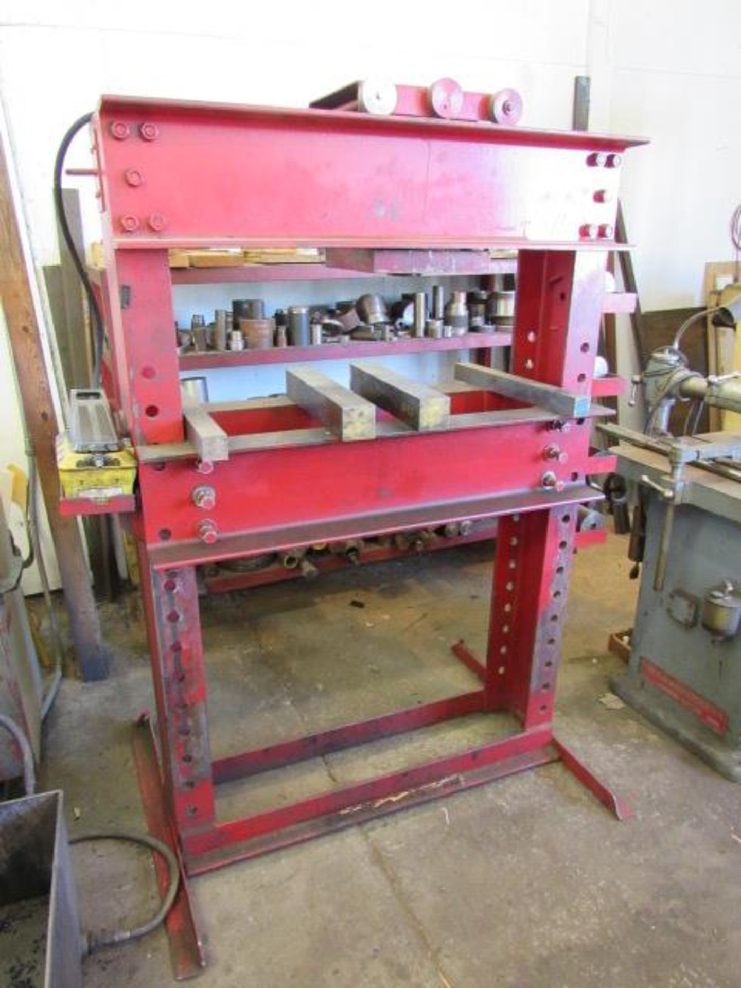 50 Ton H-Frame Shop Press - Image 2 of 2