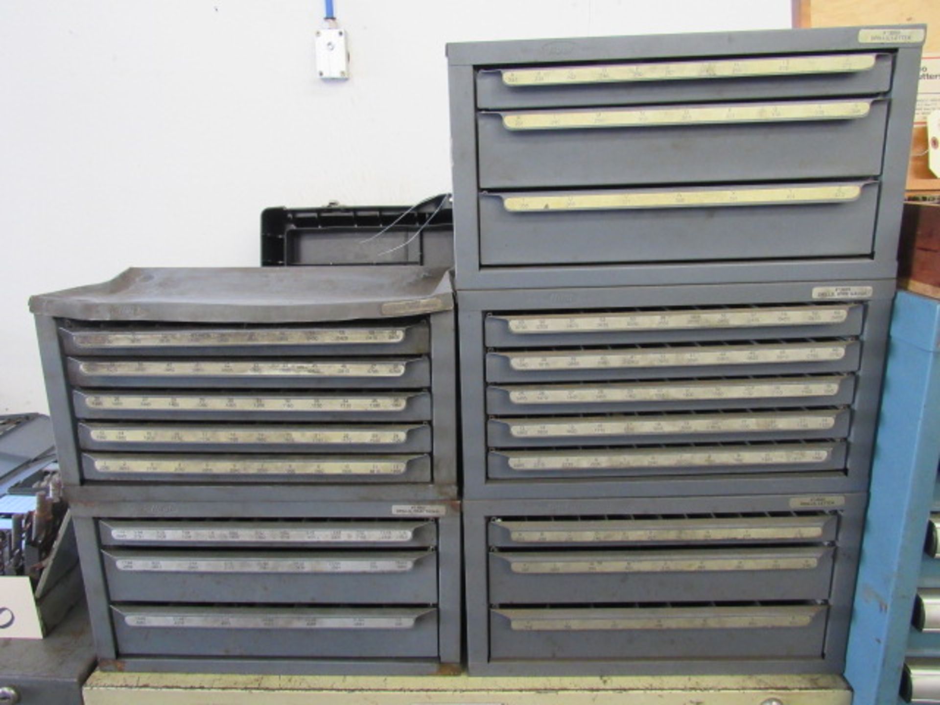 (5) Huot Index Boxes with Tooling