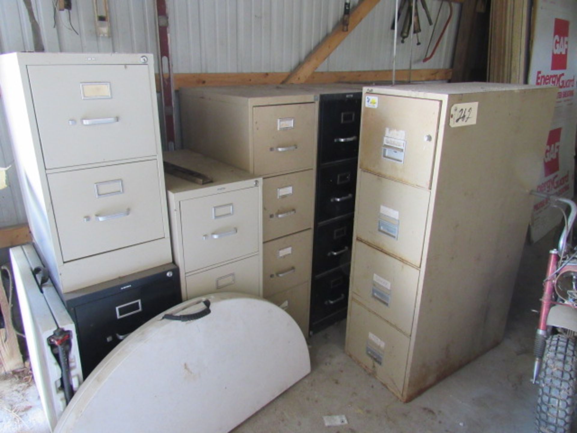 (10) File Cabinets