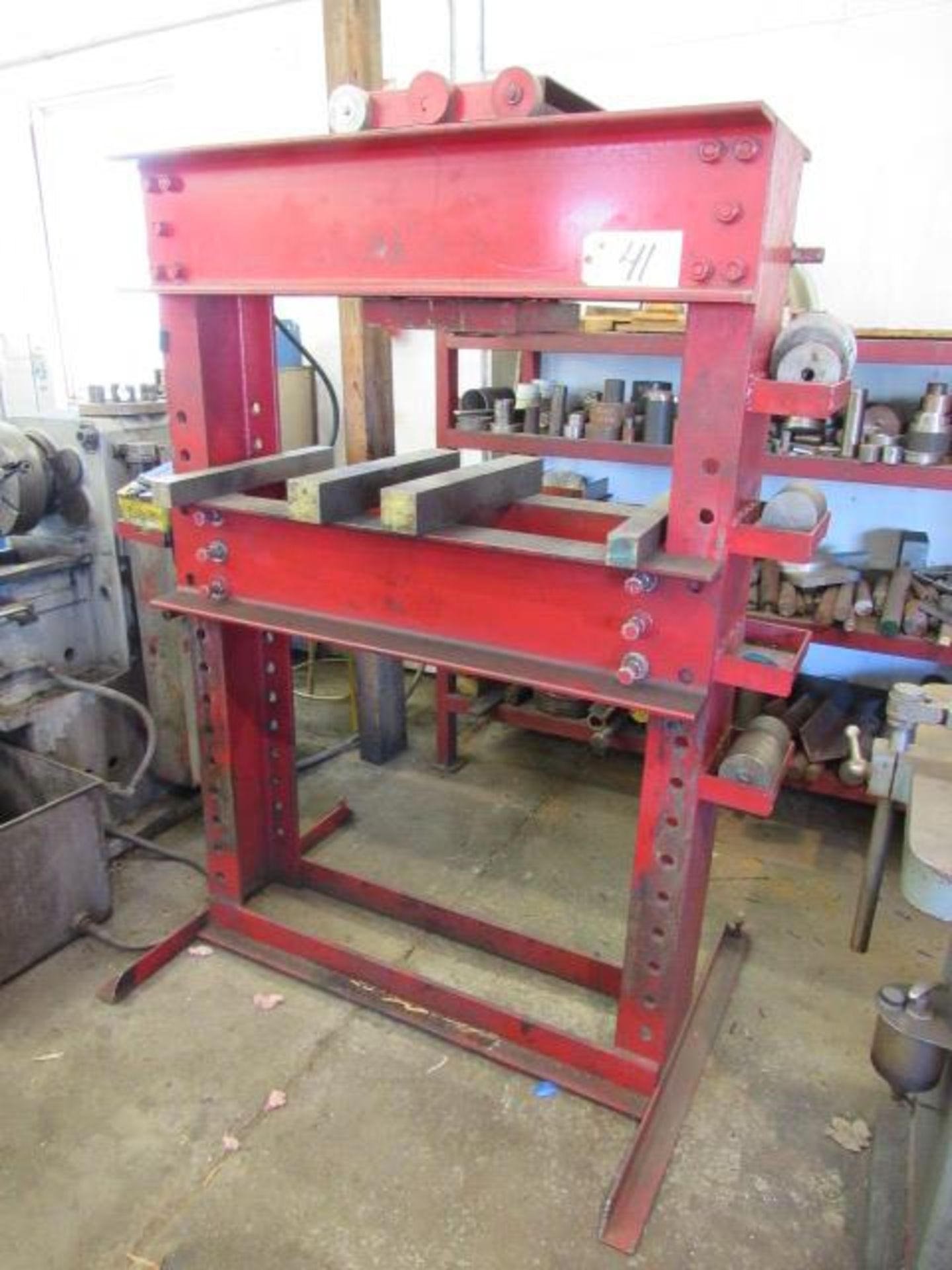 50 Ton H-Frame Shop Press