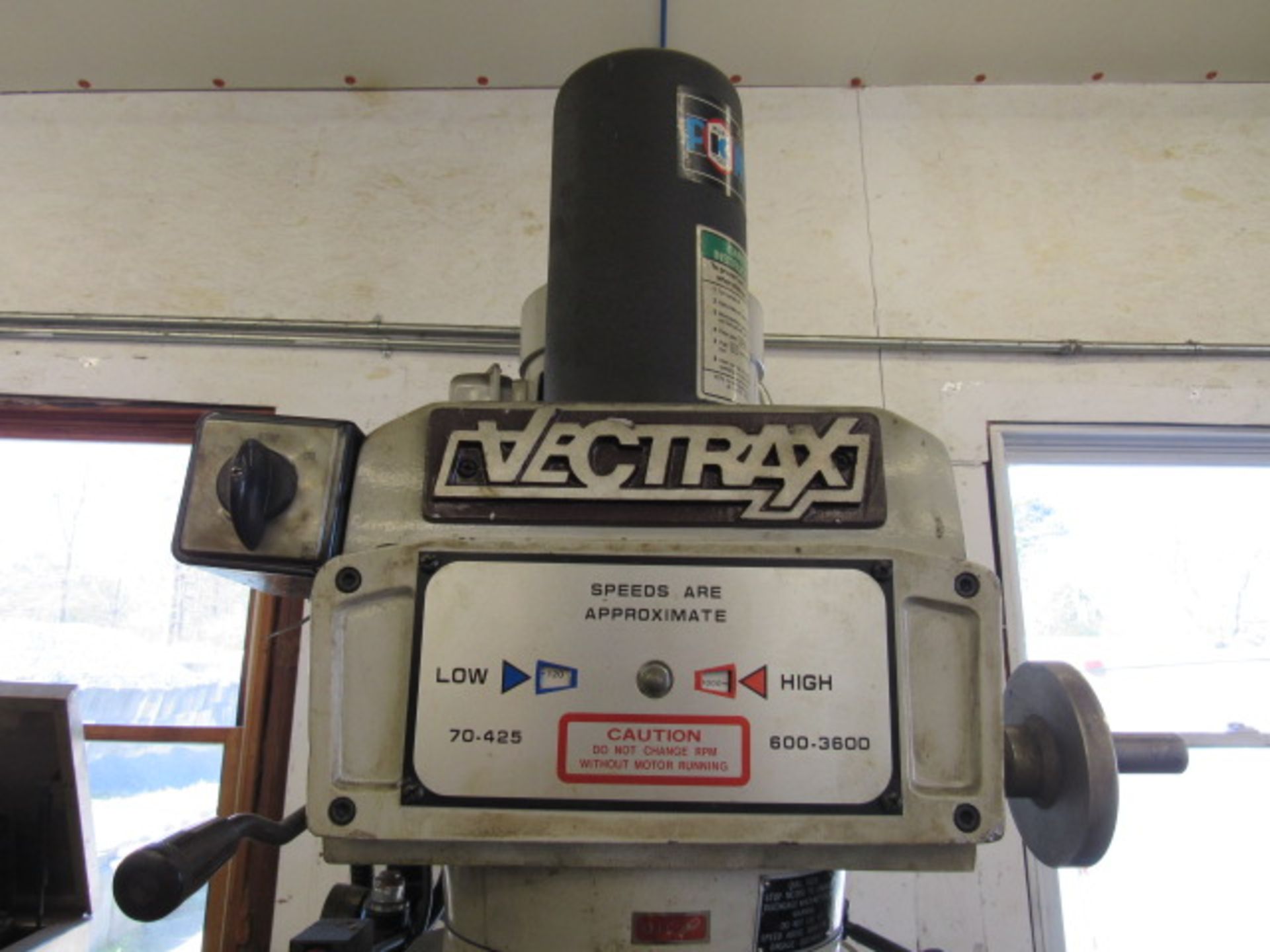 Vectrax 6520V Vertical Milling Machine - Image 4 of 7