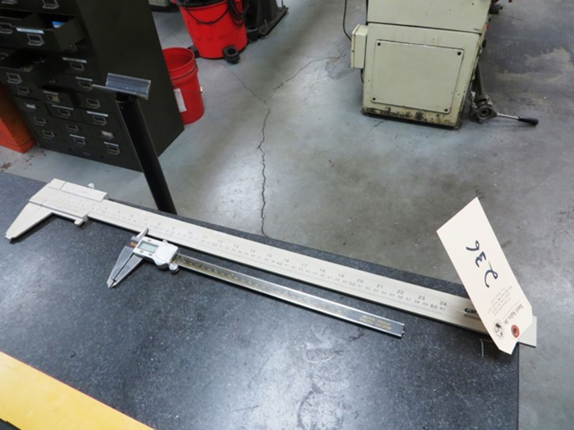 (1) T&O 12'' Digital Caliper & (1) Grip 24'' Caliper