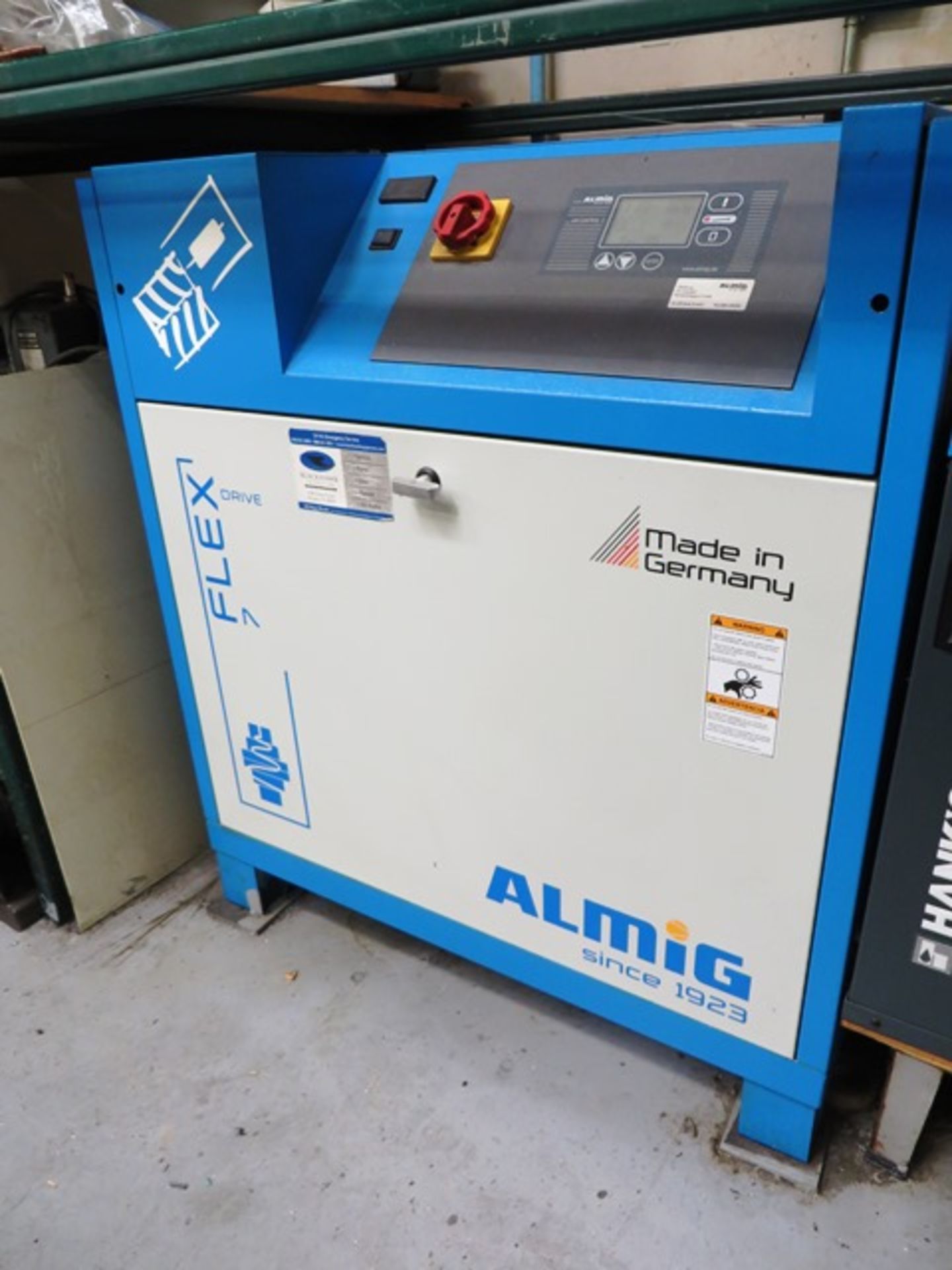 Almig 10hp Flex Drive Screw Type Air Compressor