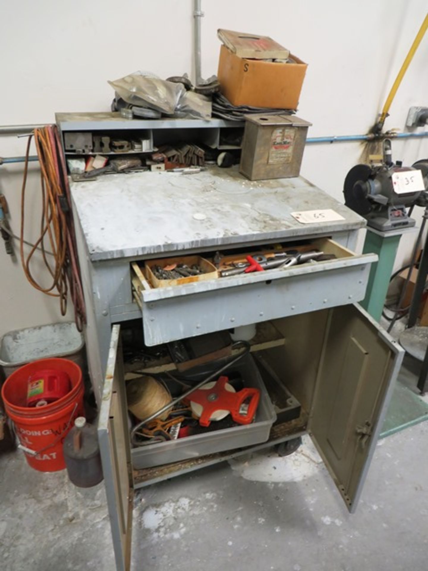 Forman's Desk with Some Contents