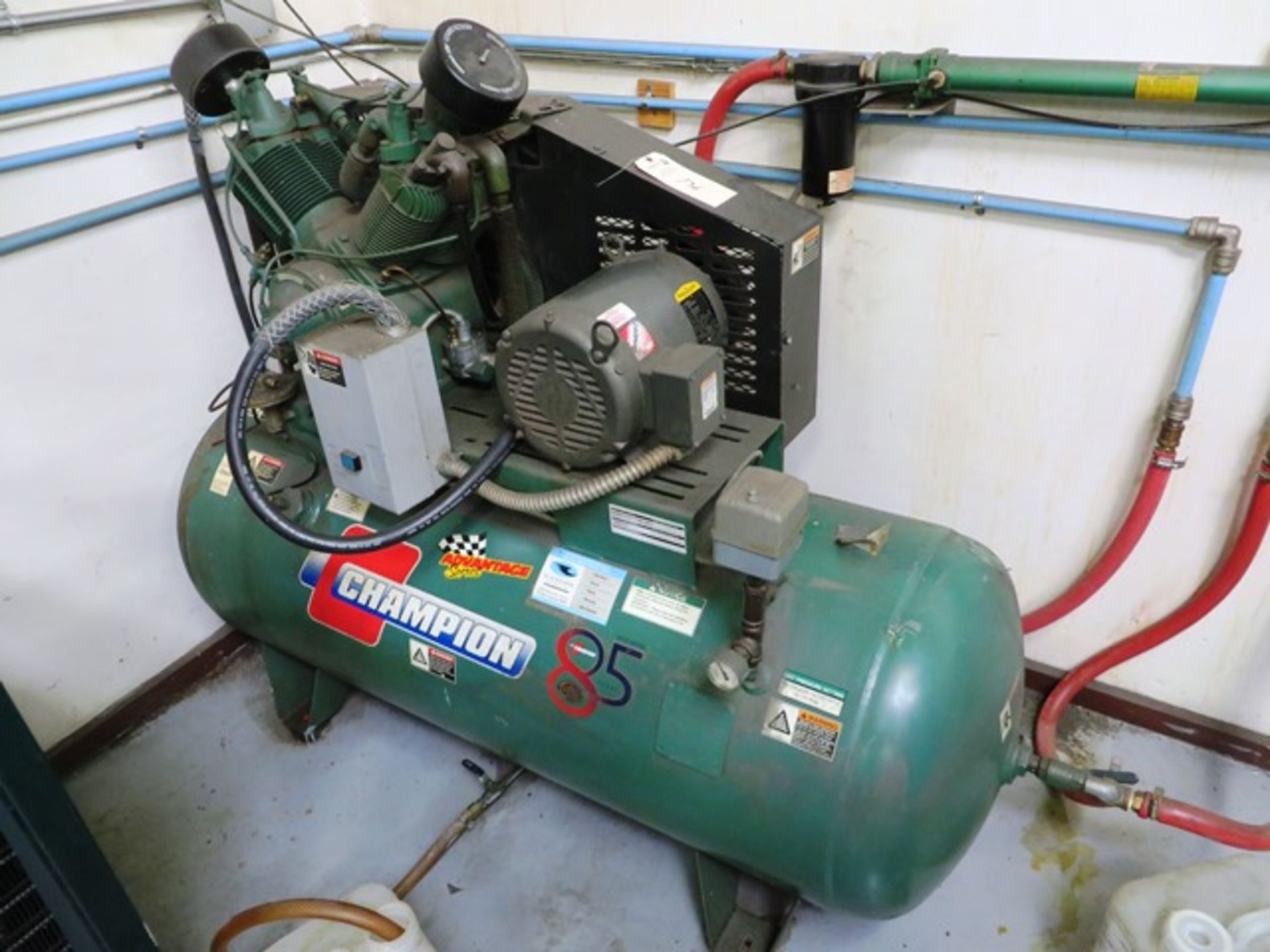 Champion 2 Stage Horizontal Tank Mounted 10 HP Air Compressor