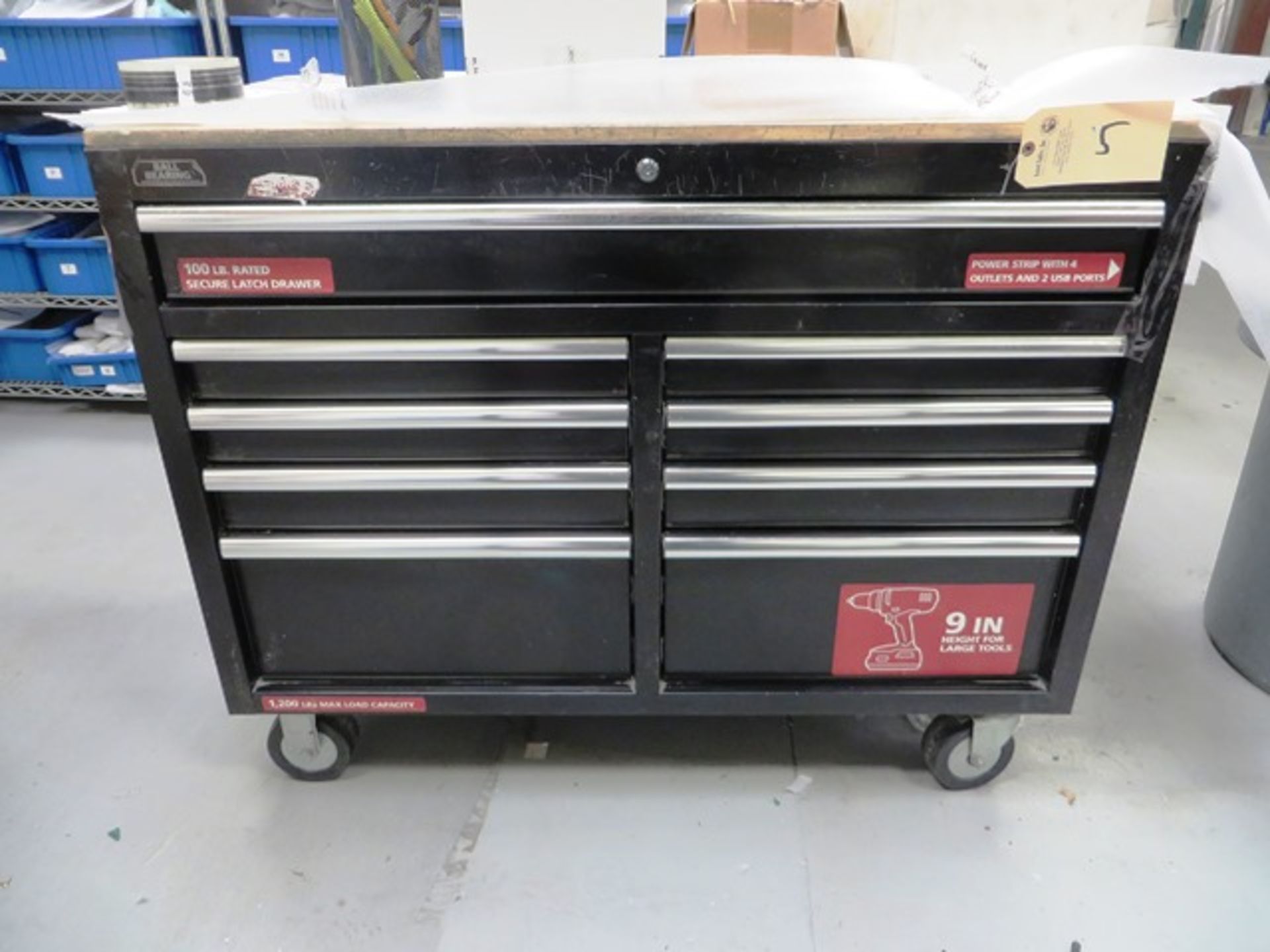 Husky 9 Drawer Portable Tool Box