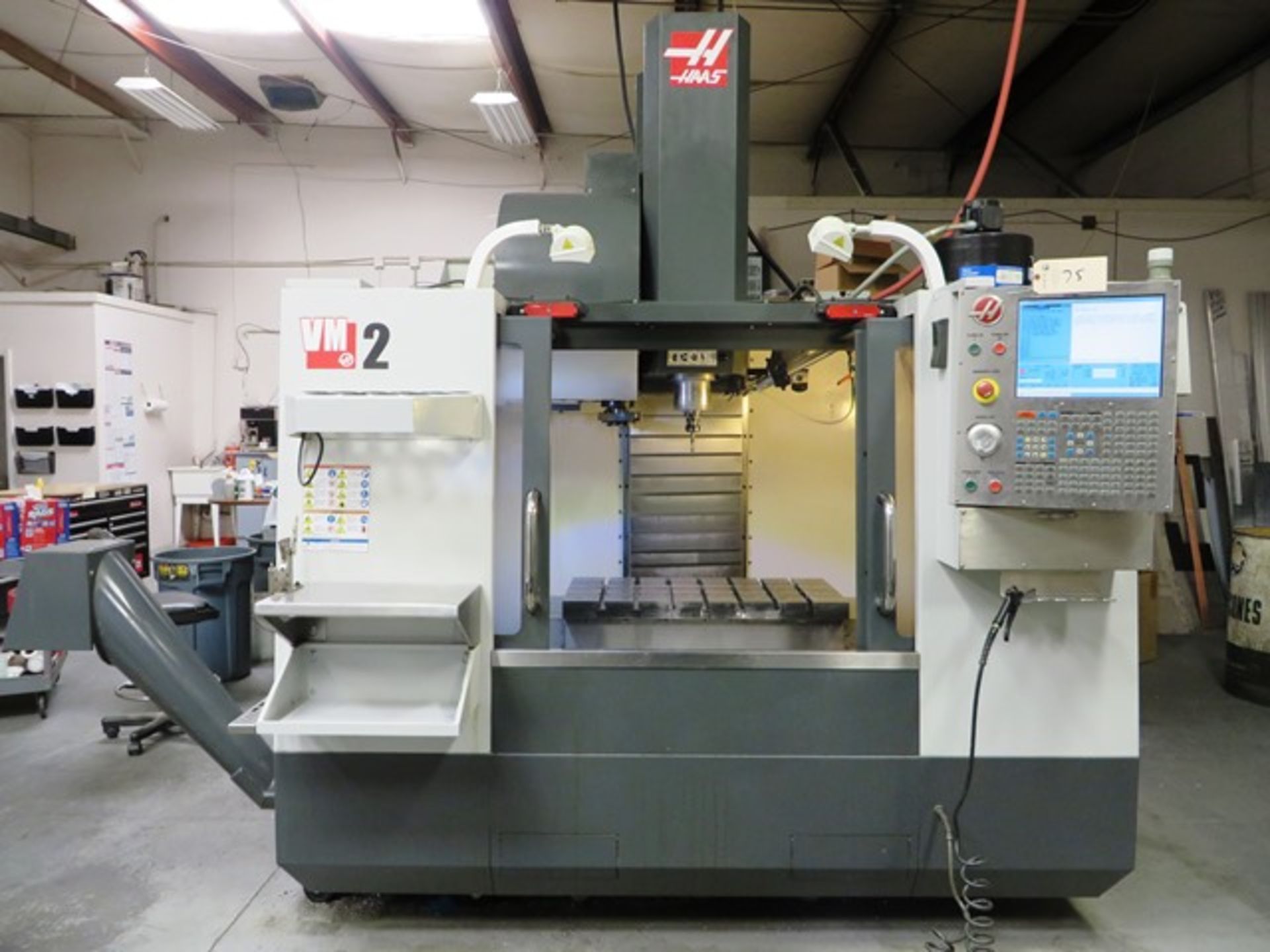 HAAS VM2 4-Axis CNC Vertical Machining Center - Image 3 of 7