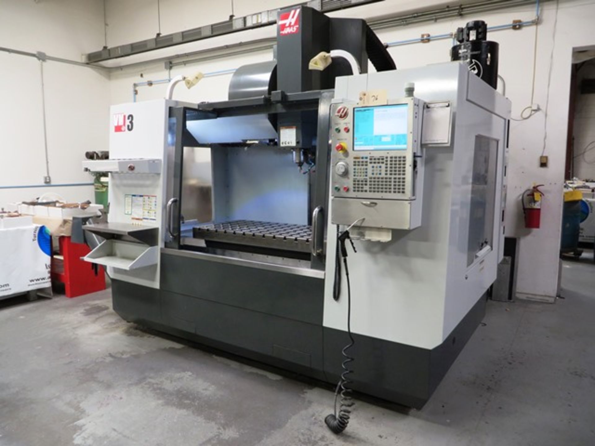 HAAS VM3 4-Axis CNC Vertical Machining Center - Image 6 of 8