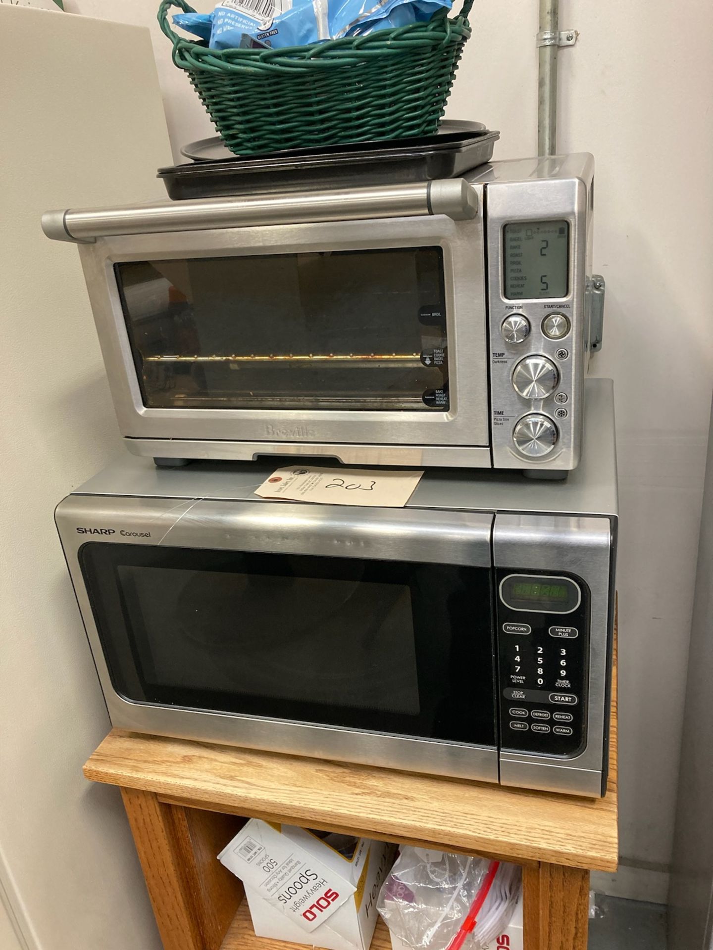 Microwave & Toaster