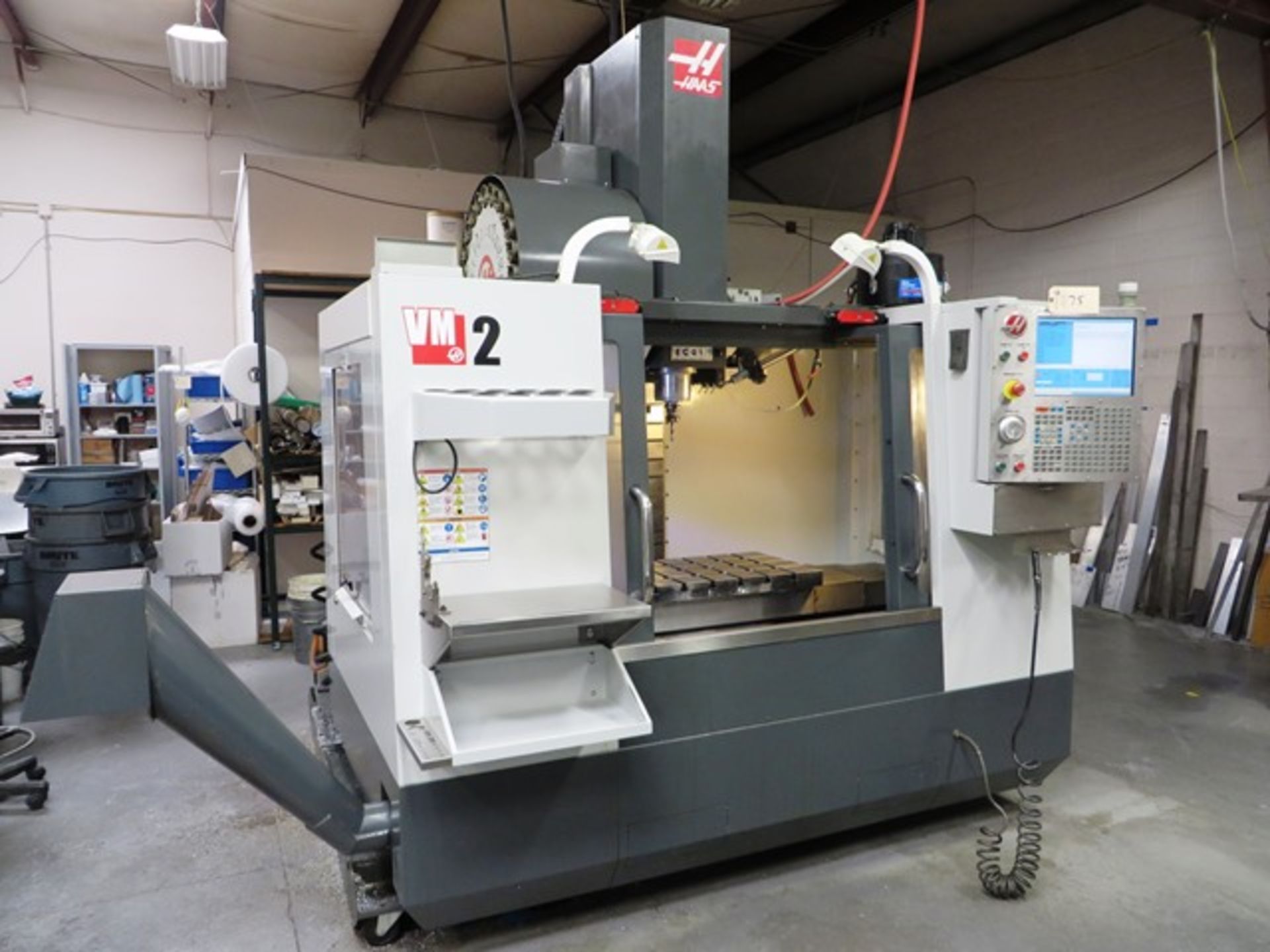 HAAS VM2 4-Axis CNC Vertical Machining Center - Image 4 of 7