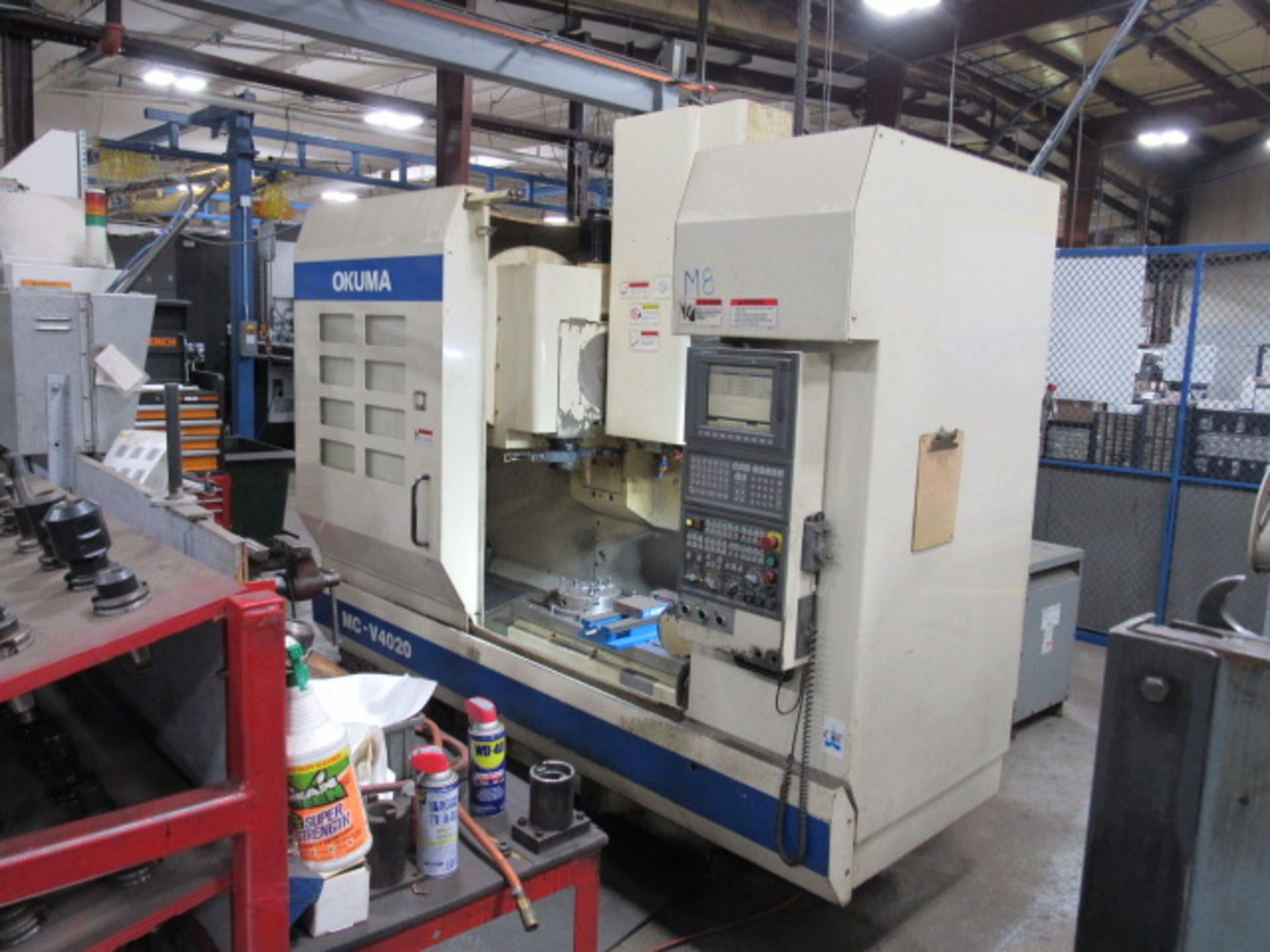 Okuma MC-V4020 5 Axis CNC Vertical Machining Center - Image 4 of 18