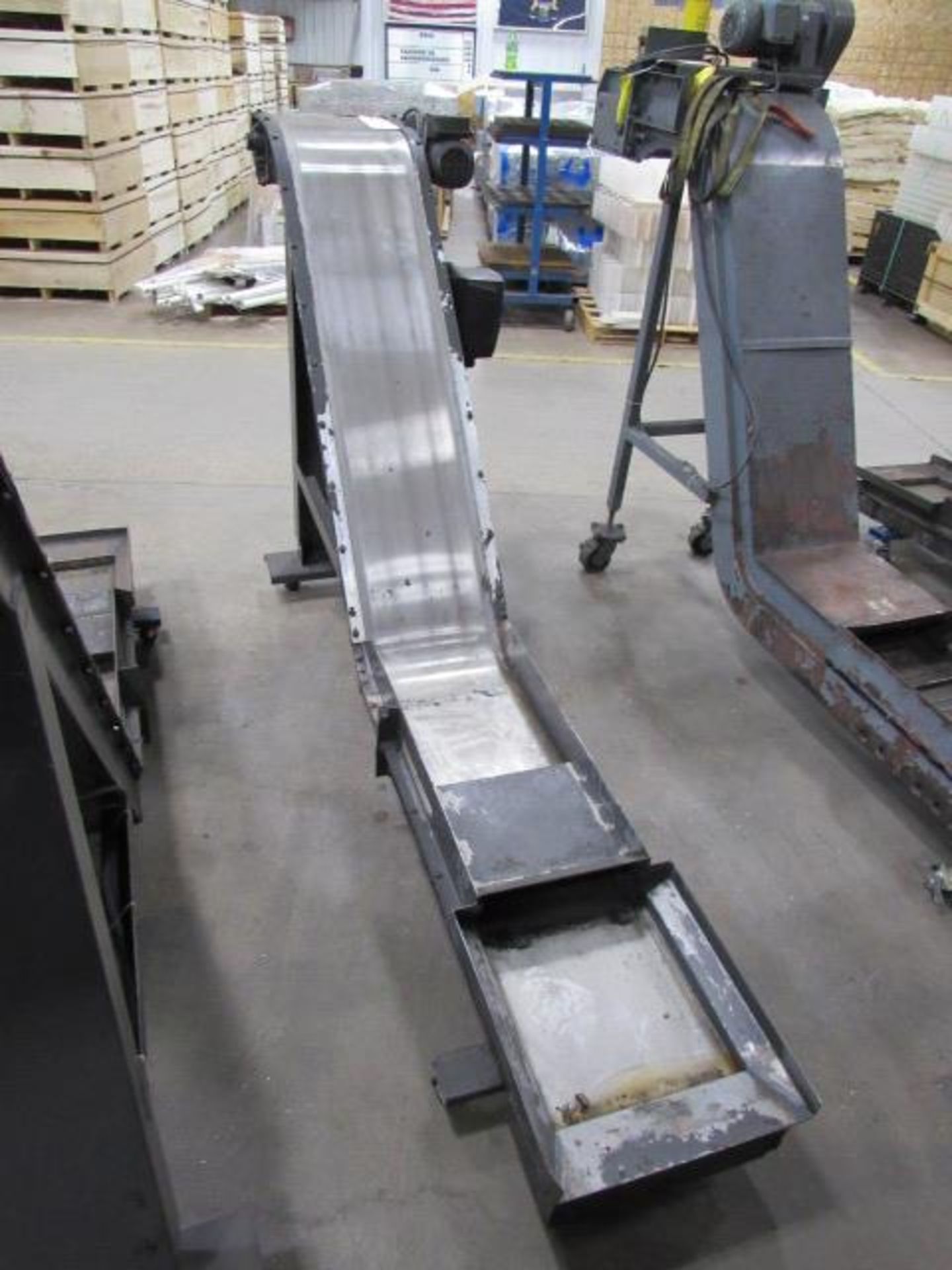 LNS Turbo Magnetic Model 66519564 Chip Conveyor with Inverter, sn:13665000324