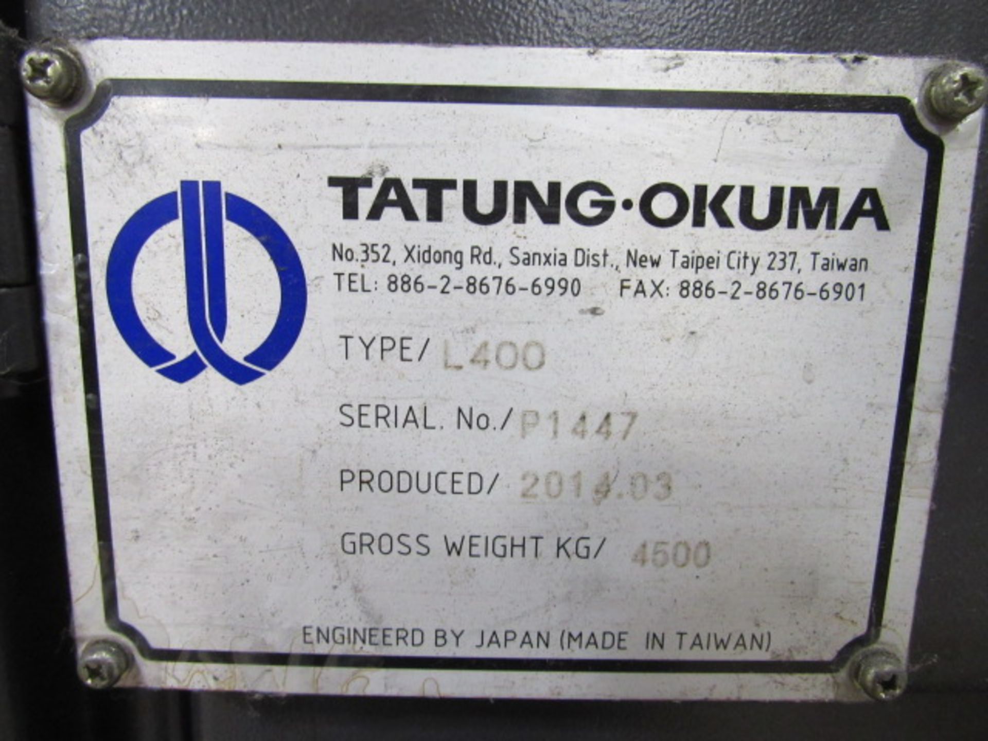 Okuma L400 CNC Turning Center - Image 8 of 8