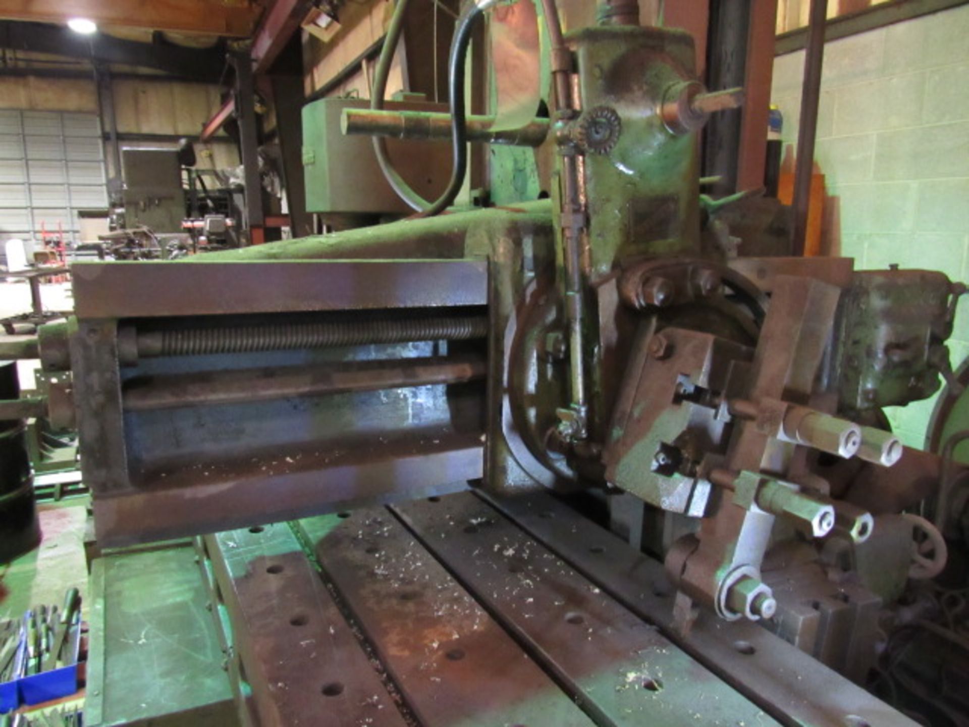 Rockford Openside Planer Mill with 60''L x 20''W Table, Planer Tool and Red Head Grinding Spindle, - Image 5 of 6