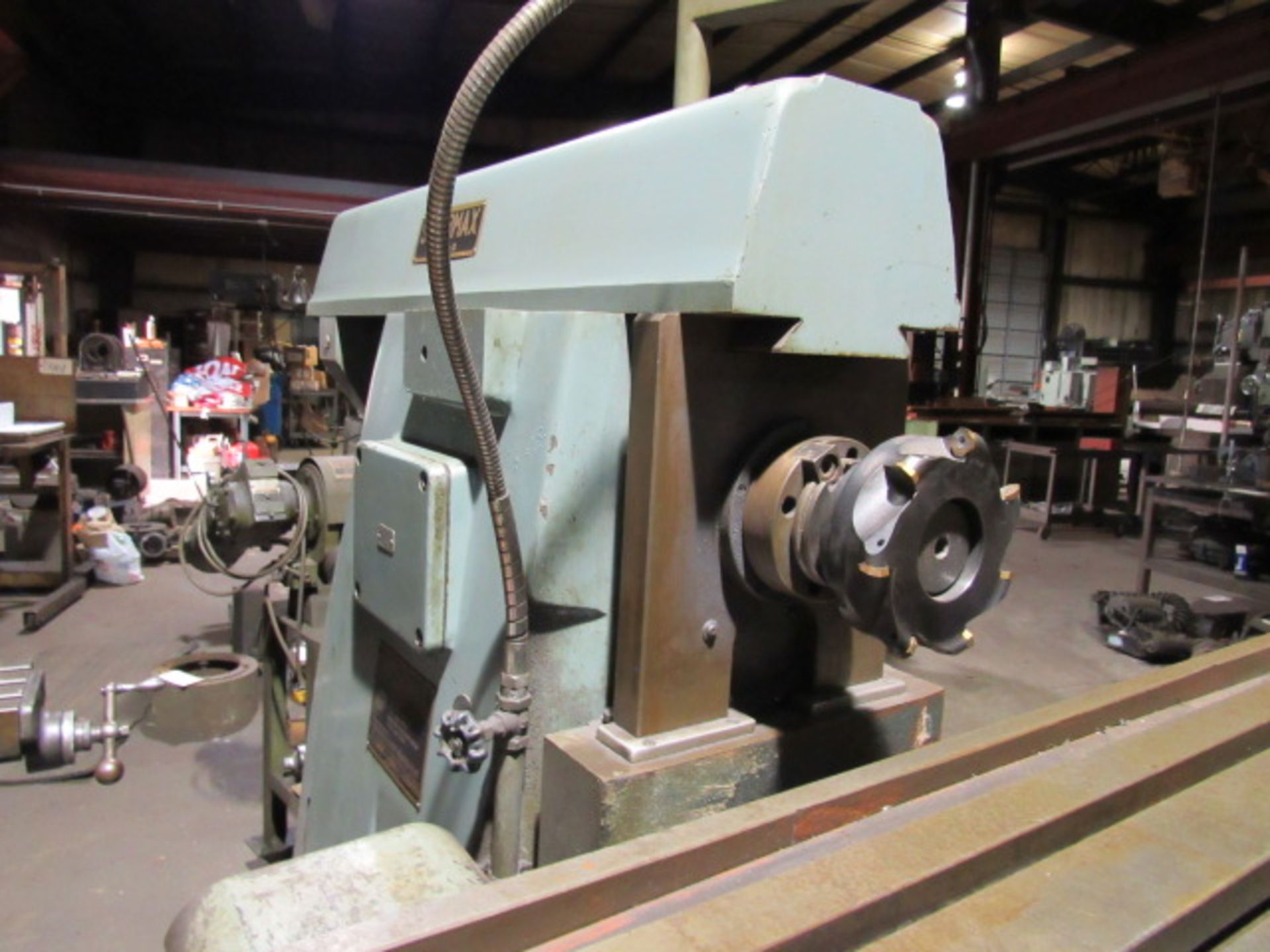 Supermax #50 Taper Horizontal Mill with 10'' x 60'' Power Feed Table, Pendant Controls, Spindle - Image 3 of 6