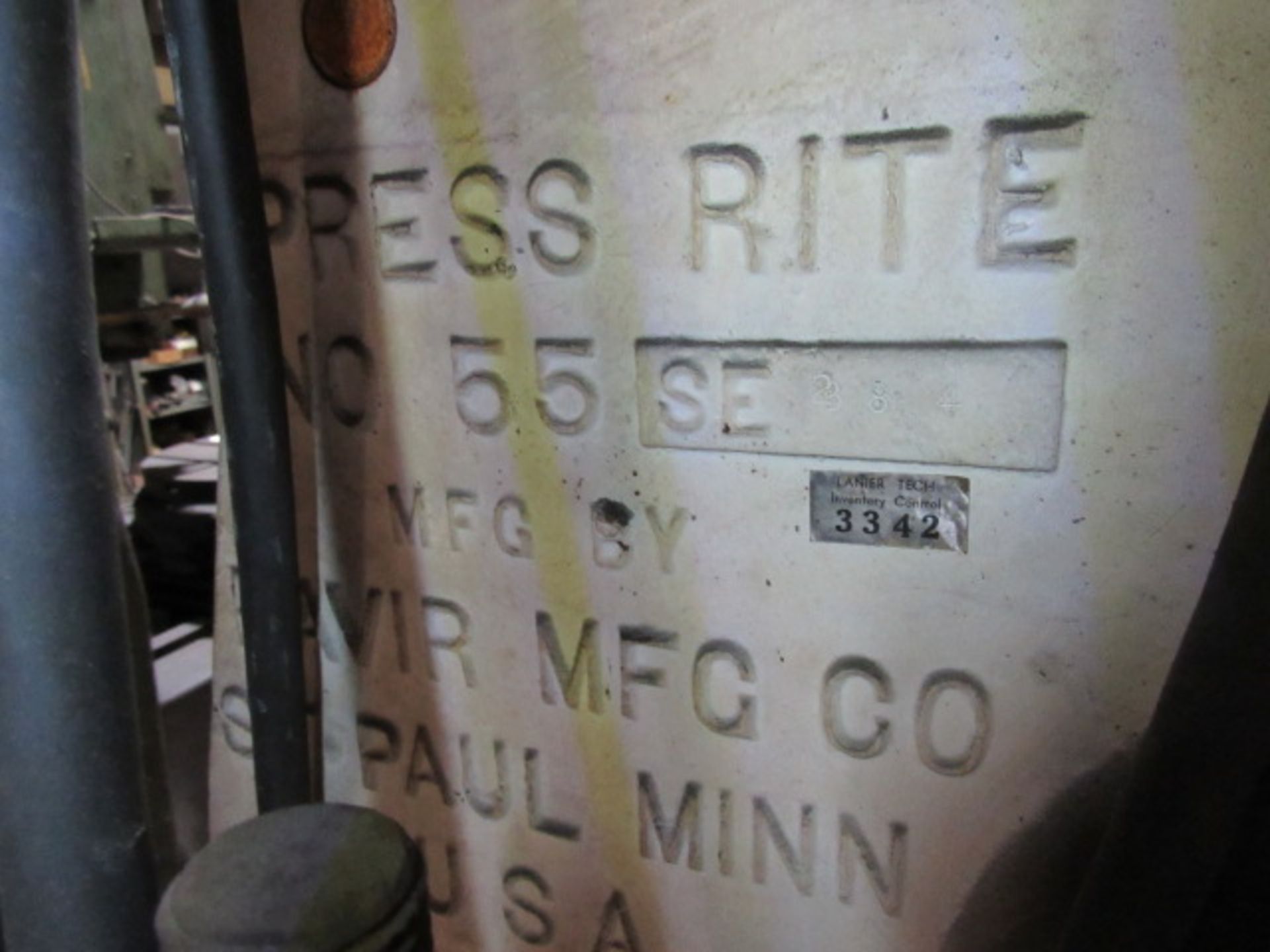 Press Rite OBI 55 Ton Punch Press, sn:284 - Image 7 of 7