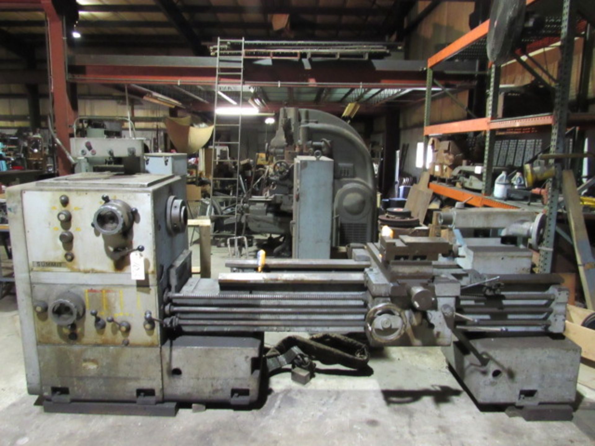 Summit 26-4x60 Gap Bed Engine Lathe with 80'' Centers, Inch / Metric, Spindle Speeds to 1010 RPM,