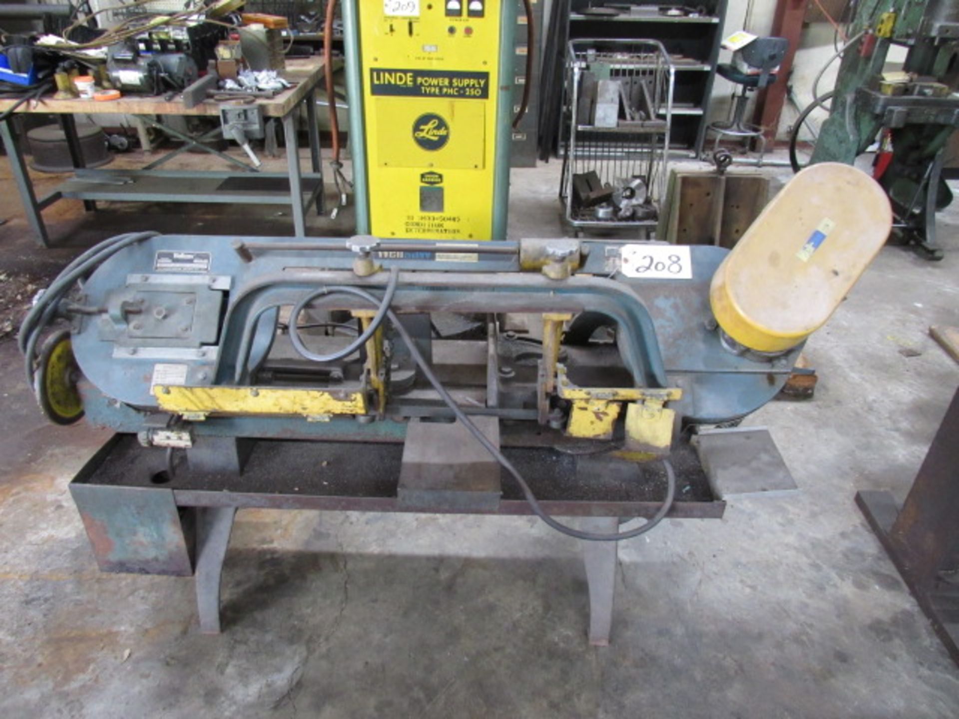 Wellsaw #8 Horizontal Bandsaw with 8'' Capacity, sn:33614