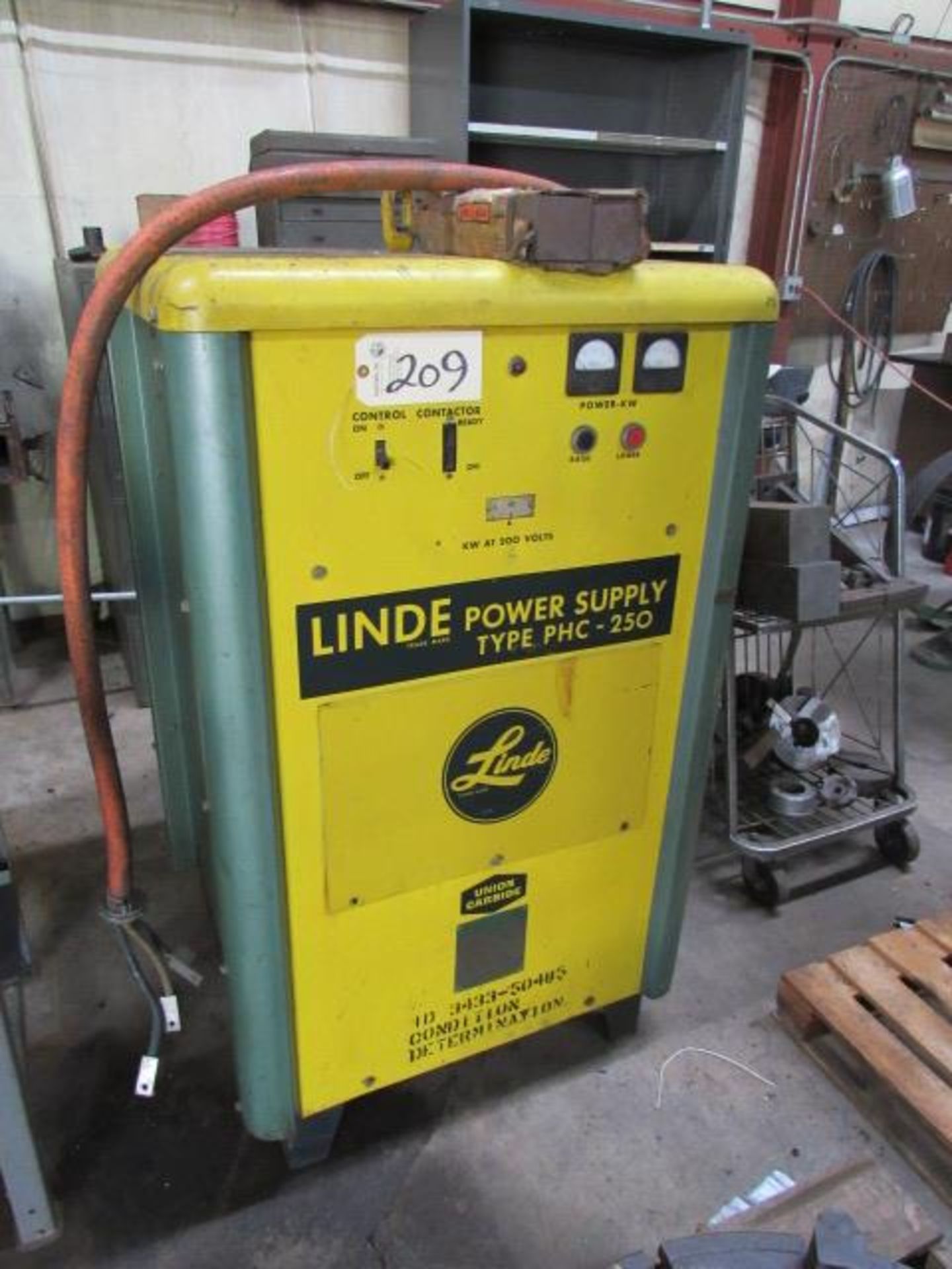Linde PCH-250 Power Supply, sn:B964-1027