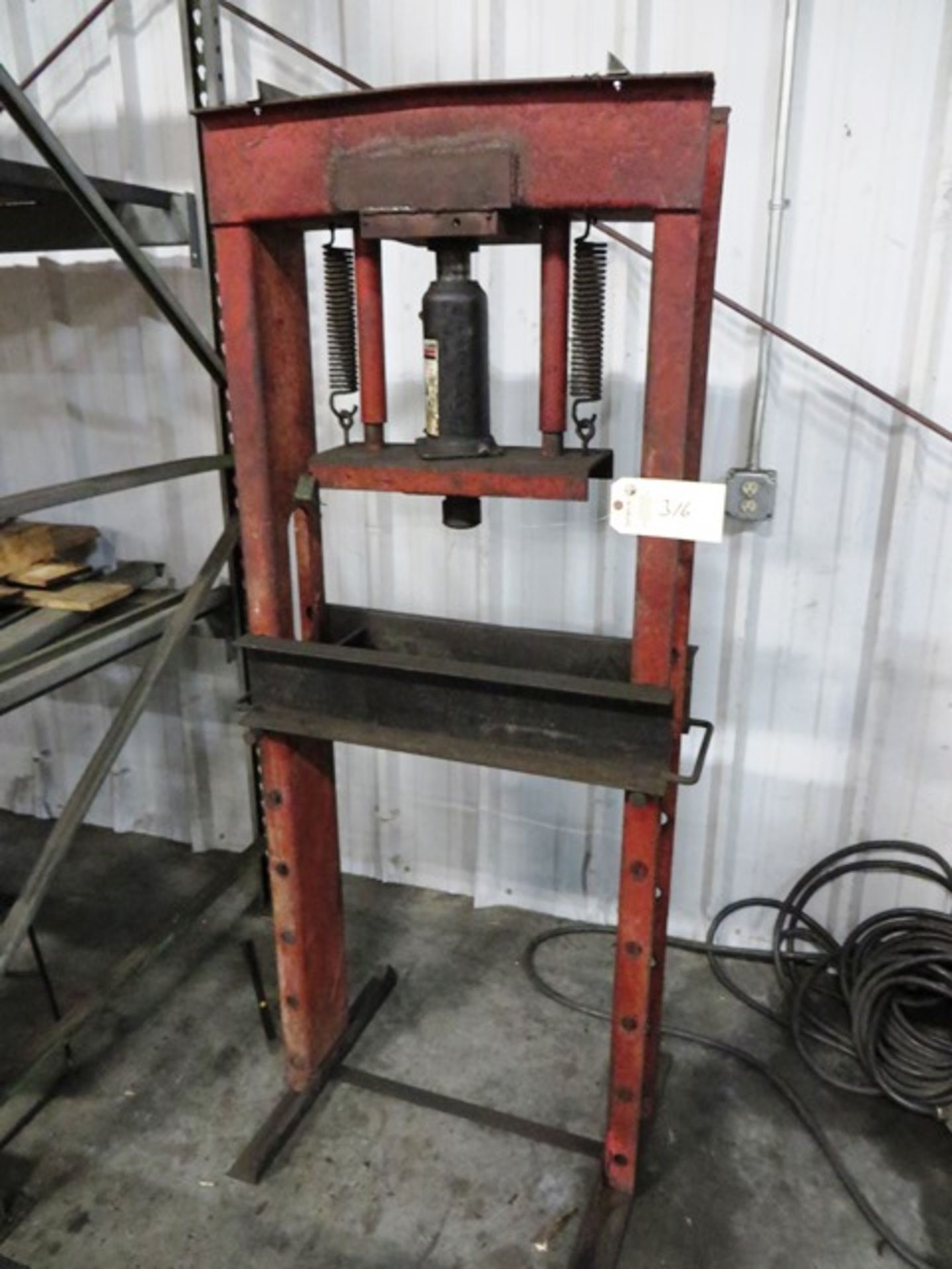 20 Ton H-Frame Shop Press