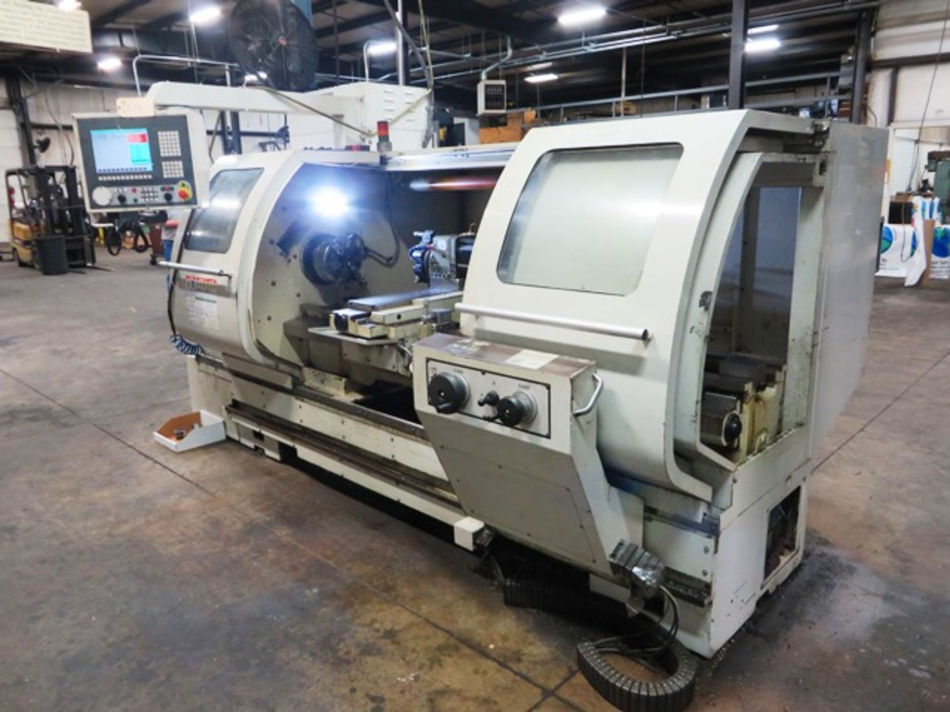 Milltronics ML18 Series D CNC Flat Bed Lathe - Image 3 of 6