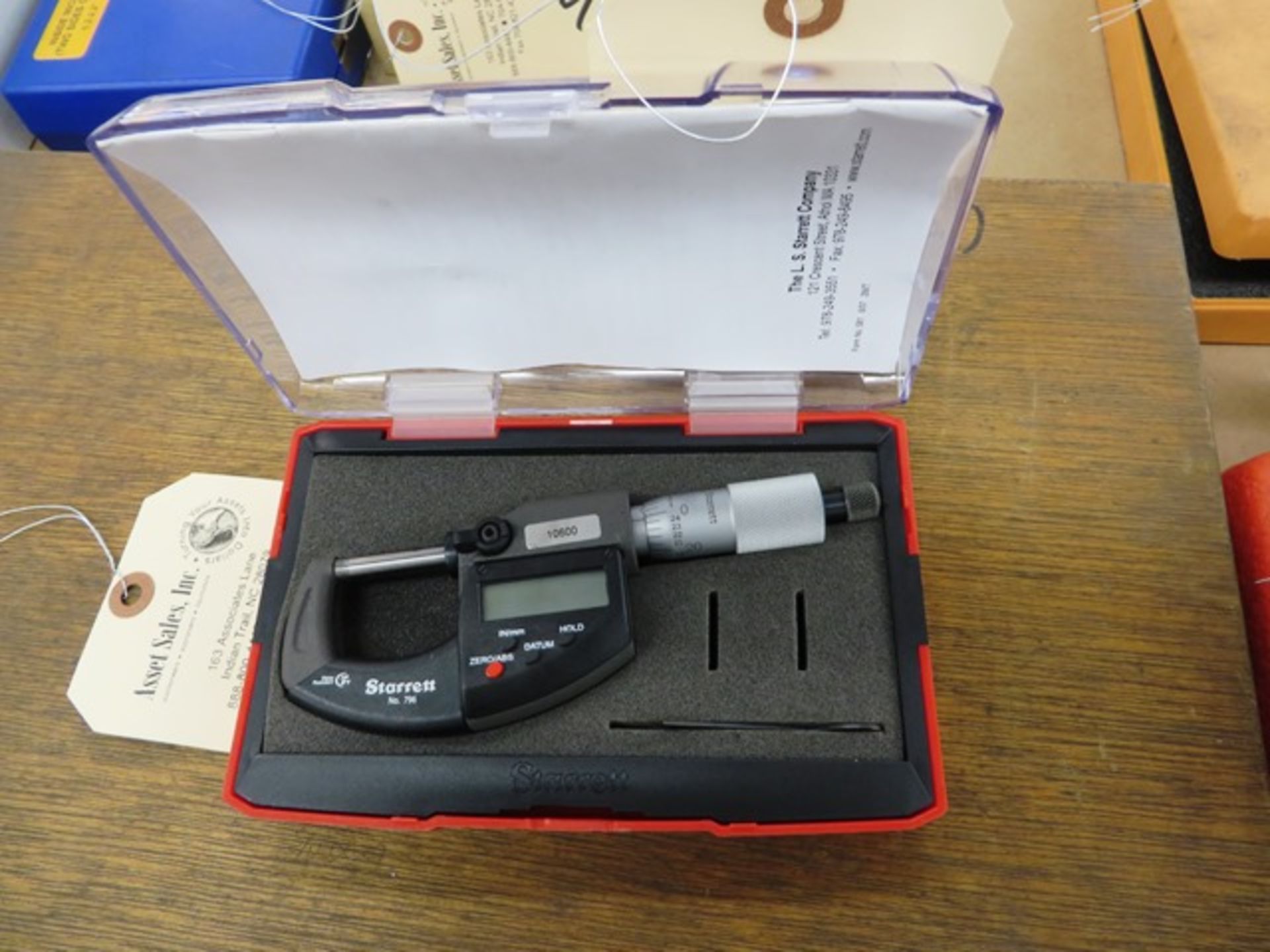 Starrett No.796 Digital Micrometer