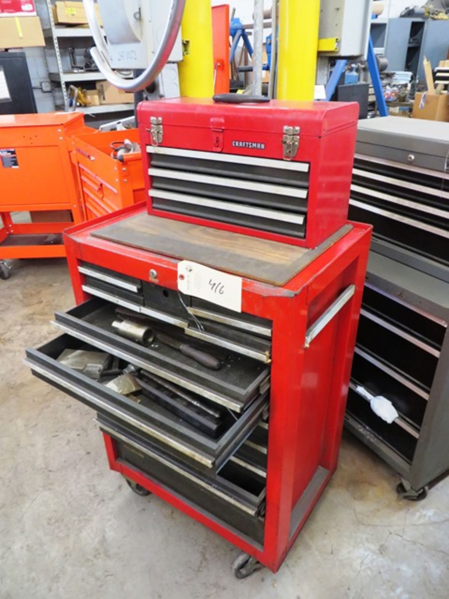 Craftsman Portable Toolbox with Some Contents