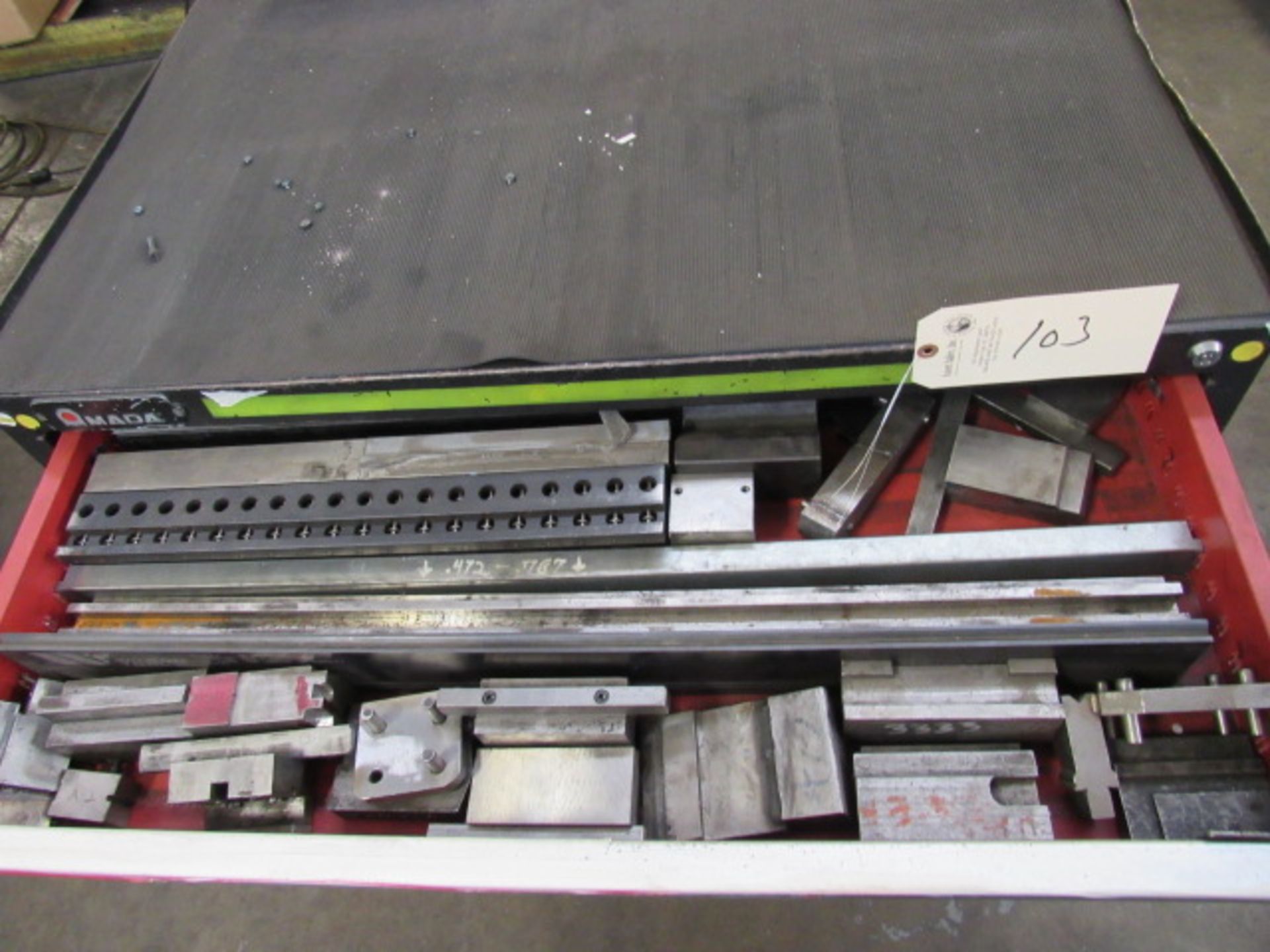 Amada 4 Drawer Portable Cabinet with Press Brake Dies - Image 4 of 4